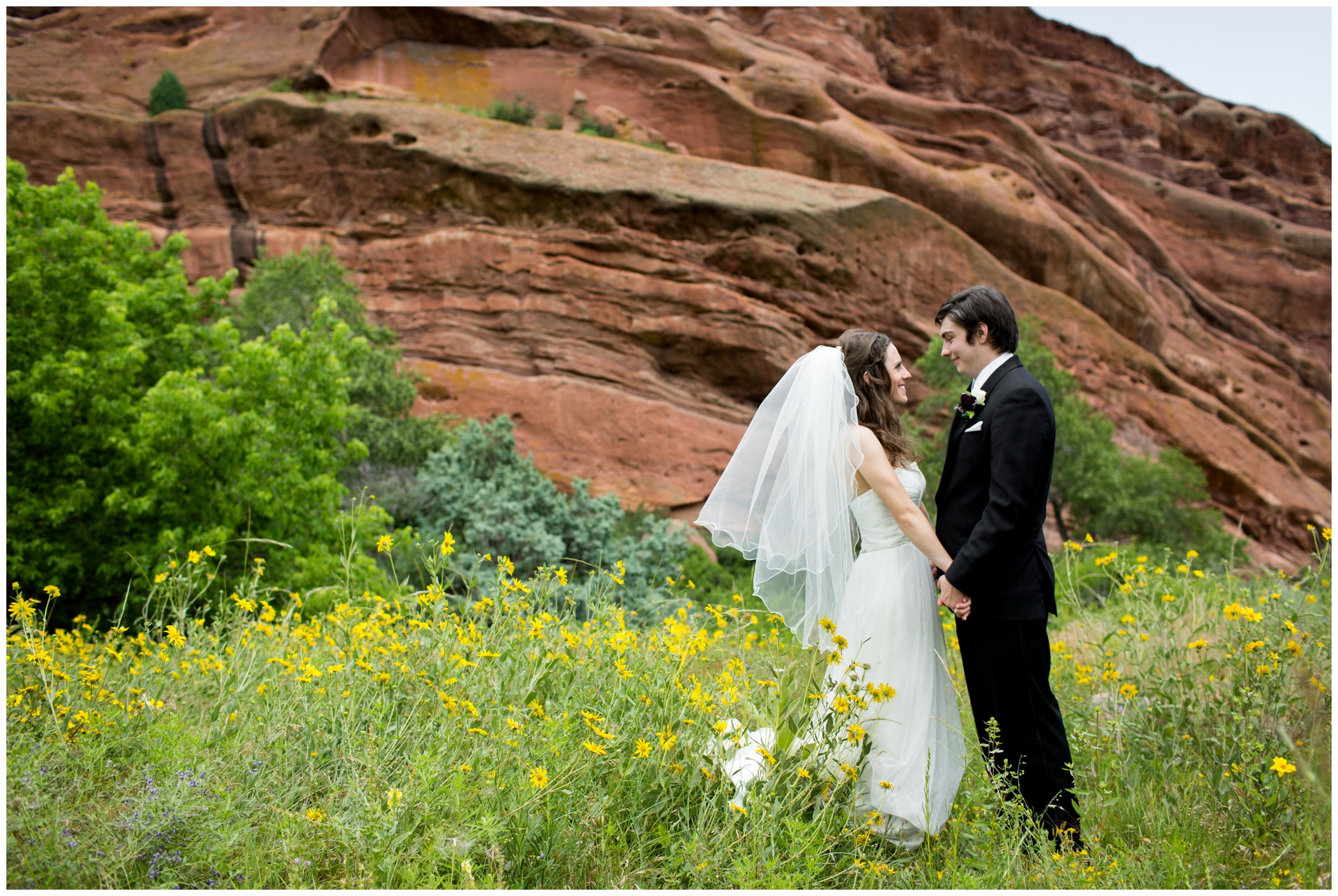 Red Rocks wedding photos by Plum Pretty Photography 