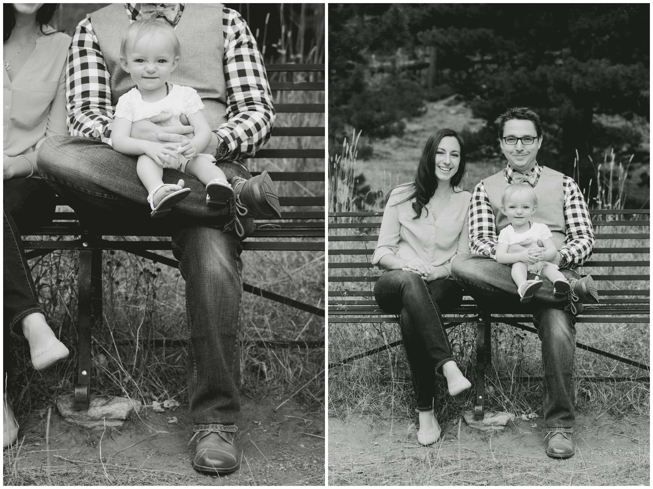 family photos in Colorado mountains 
