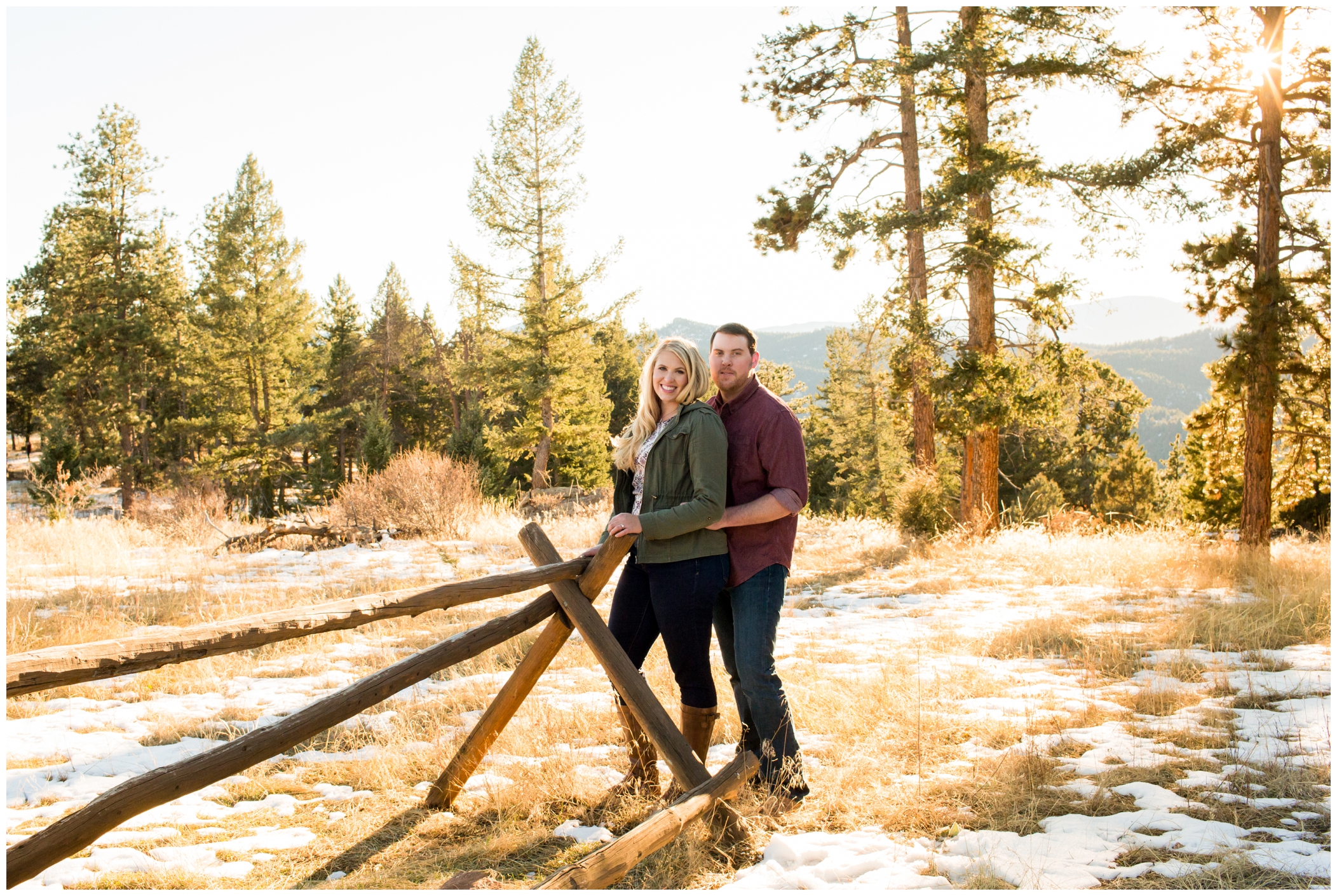 mountain engagement photography by Colorado photographer Plum Pretty Photography 