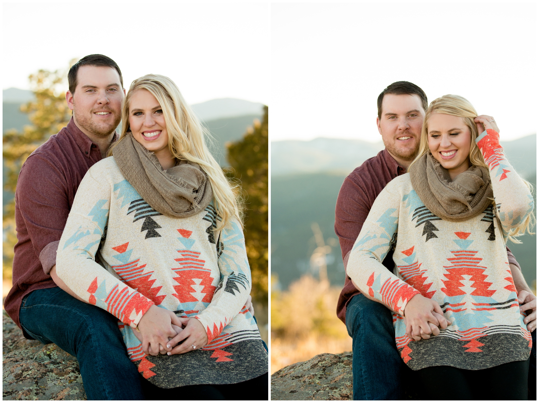 Colorado engagement photography by Plum Pretty Photography