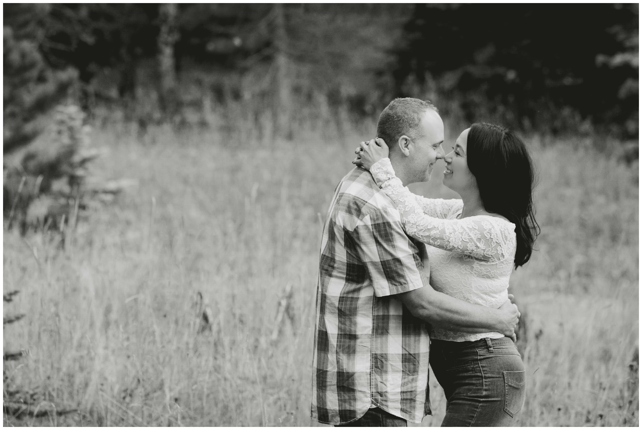 Colorado engagement photography in Evergreen