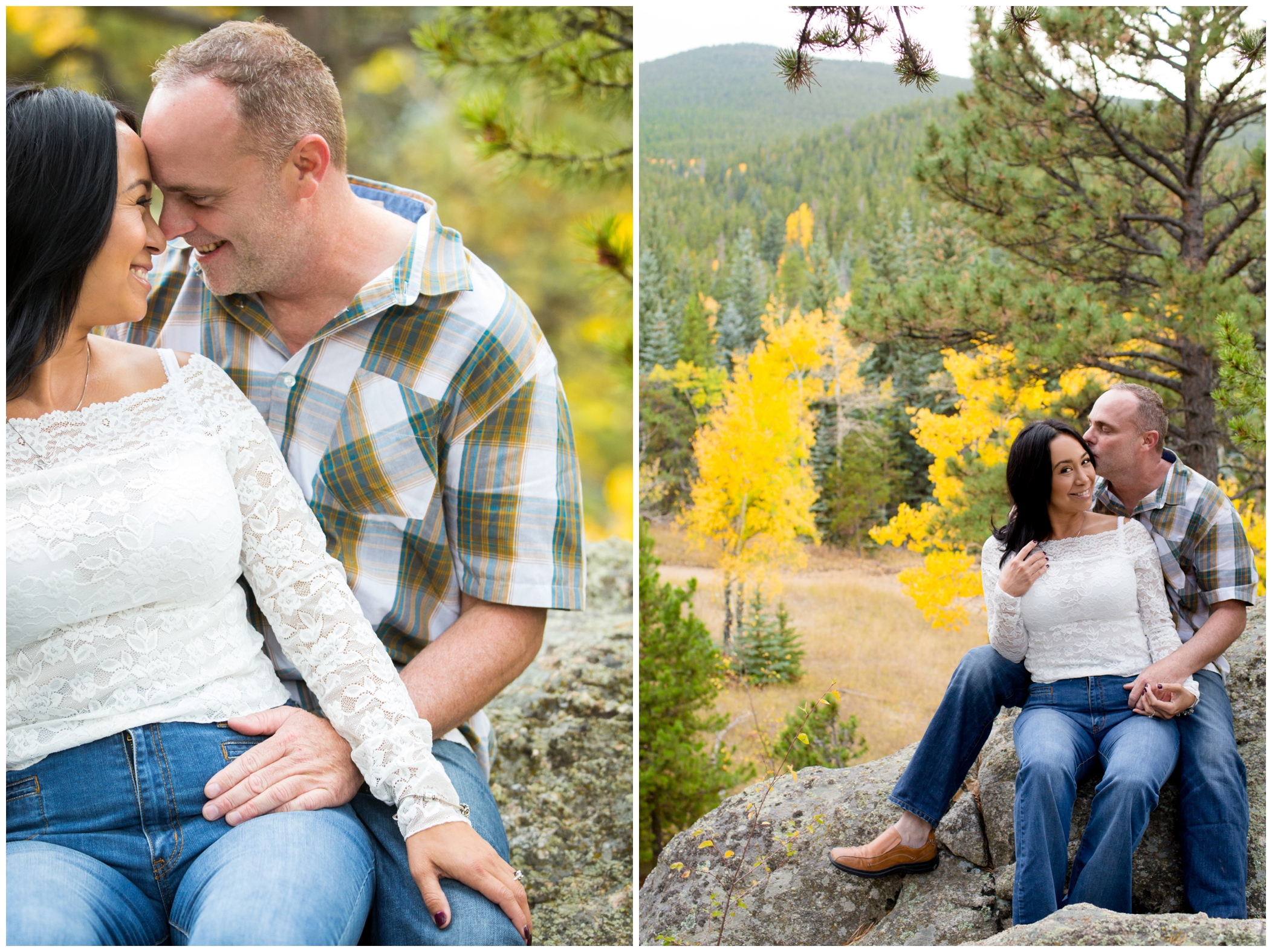 Evergreen engagement photos by Plum Pretty Photography