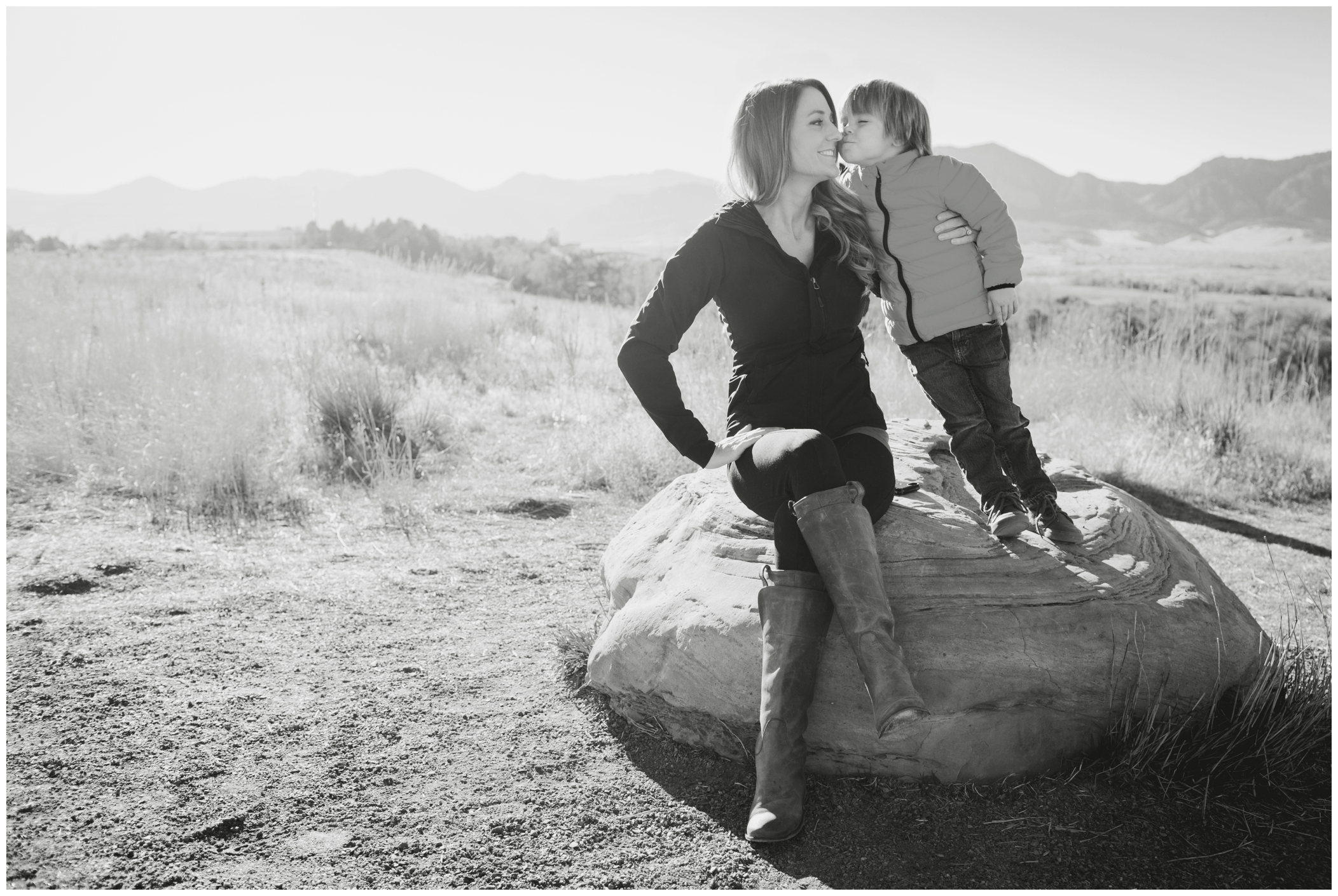 Colorado family photos at Davidson Mesa 