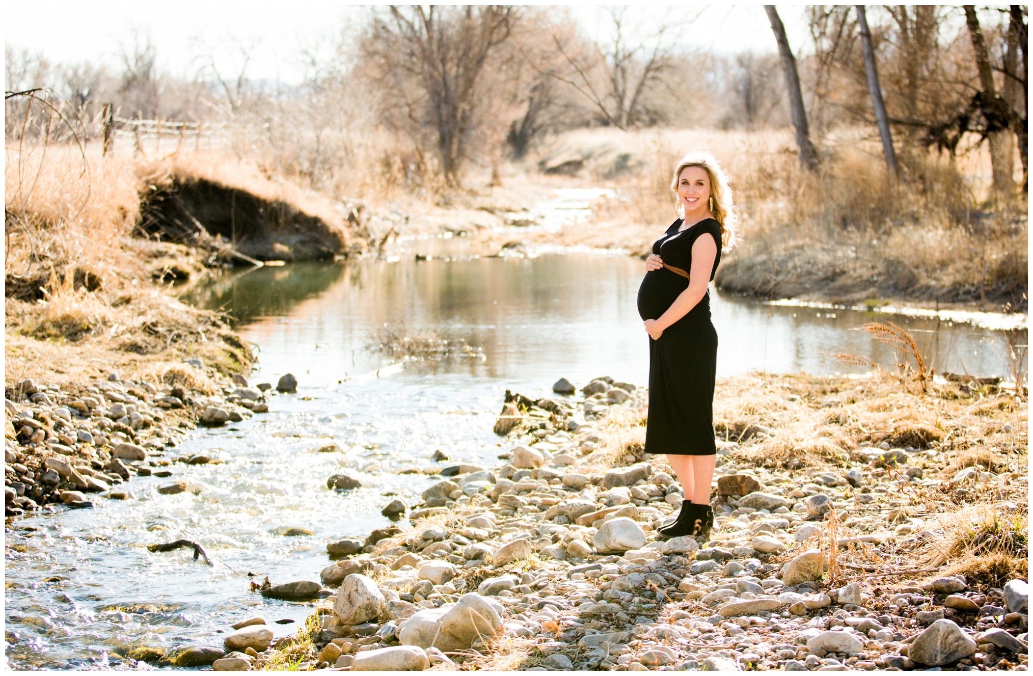 Boulder maternity photos by Colorado photographer Plum Pretty Photography 