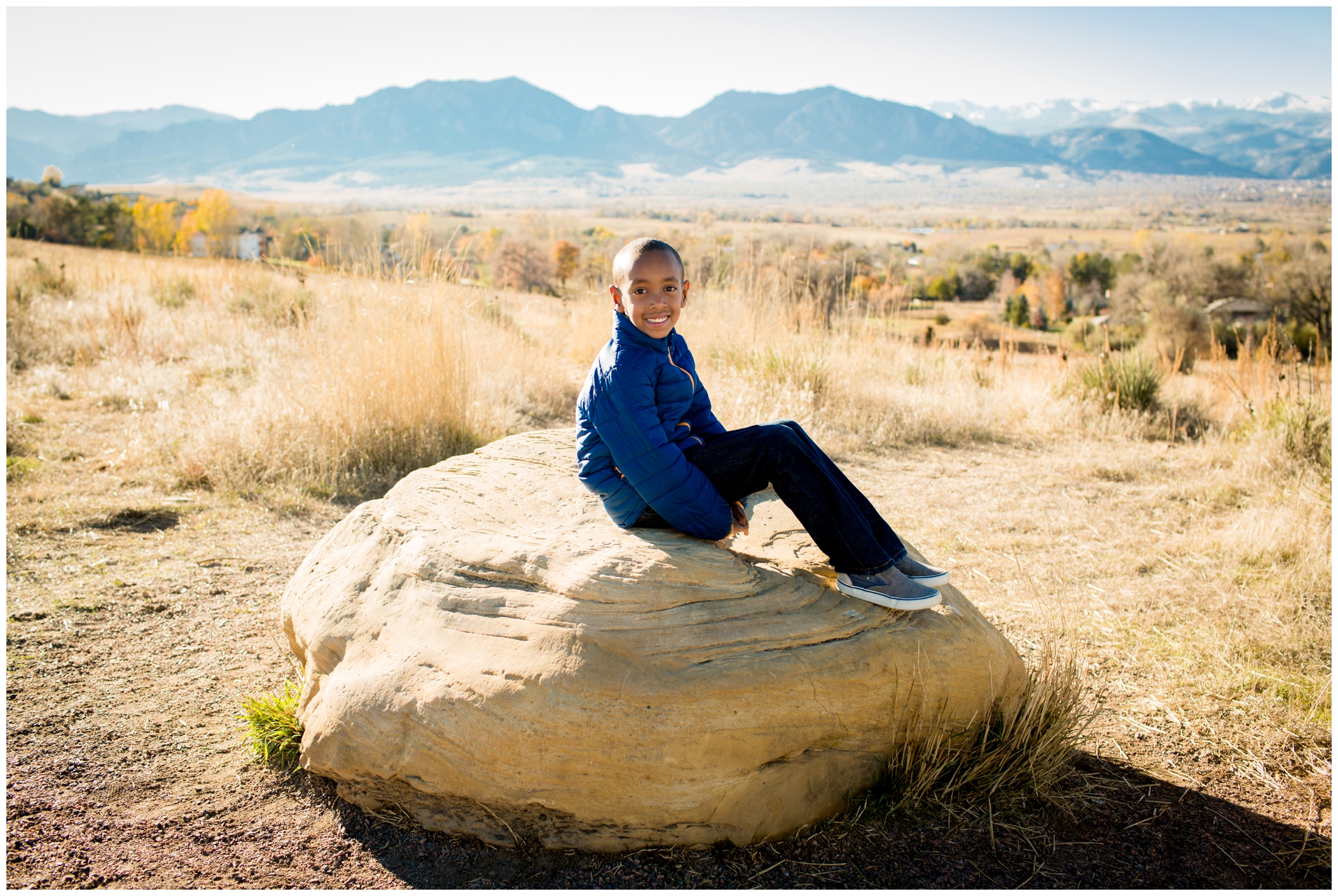 Boulder family photography at Davidson Mesa Open Space