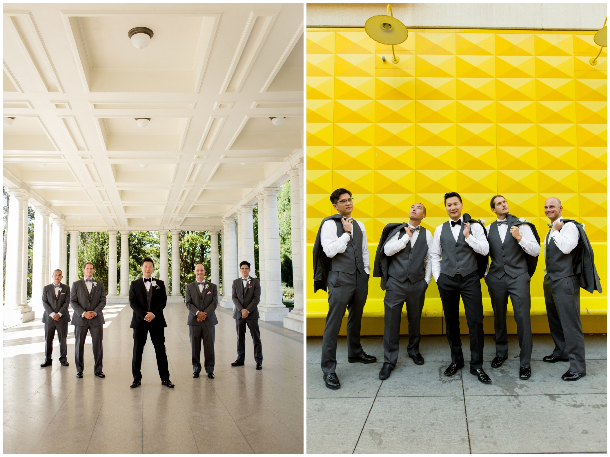 Downtown Denver urban wedding photos