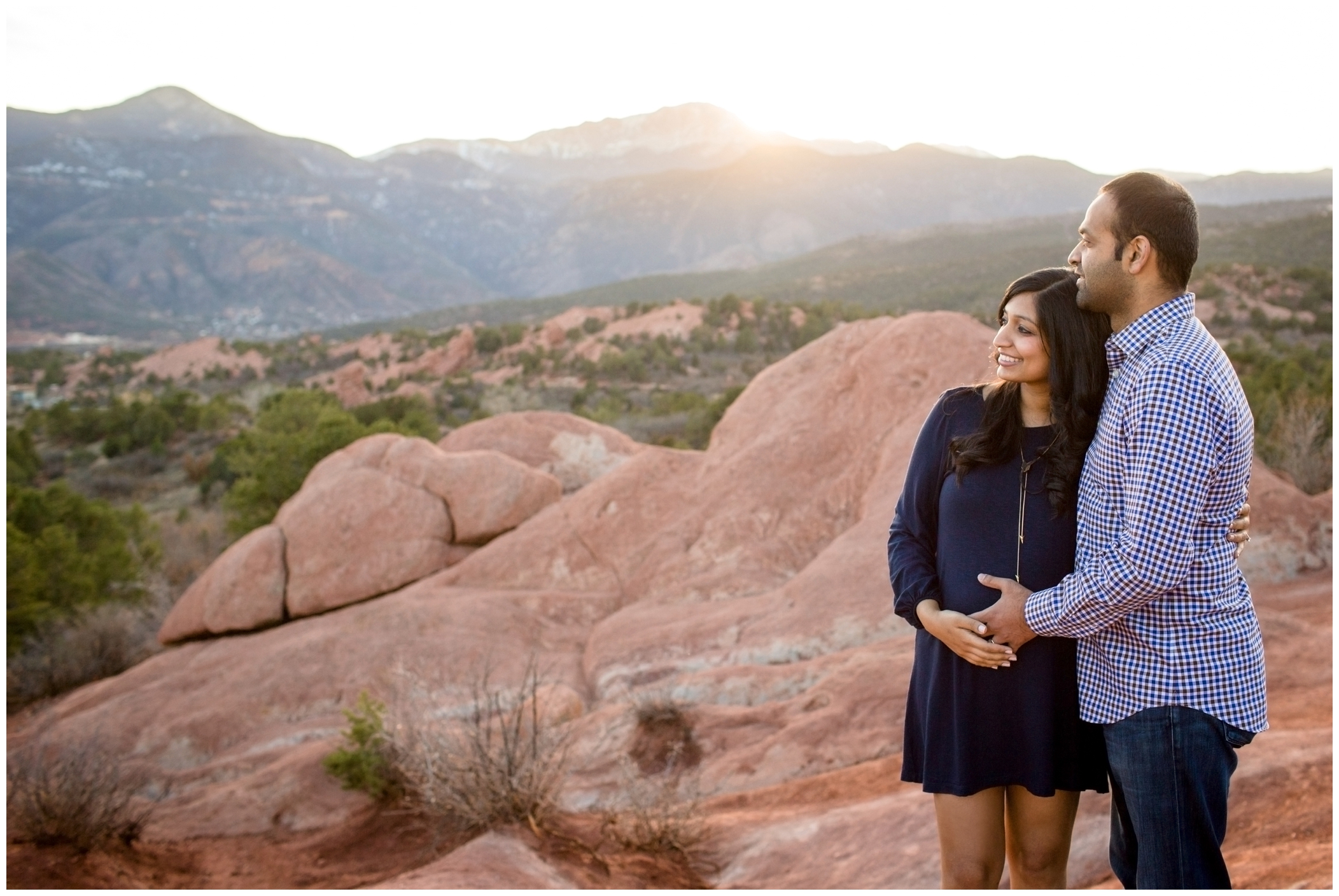 Colorado maternity photos at Red Rocks