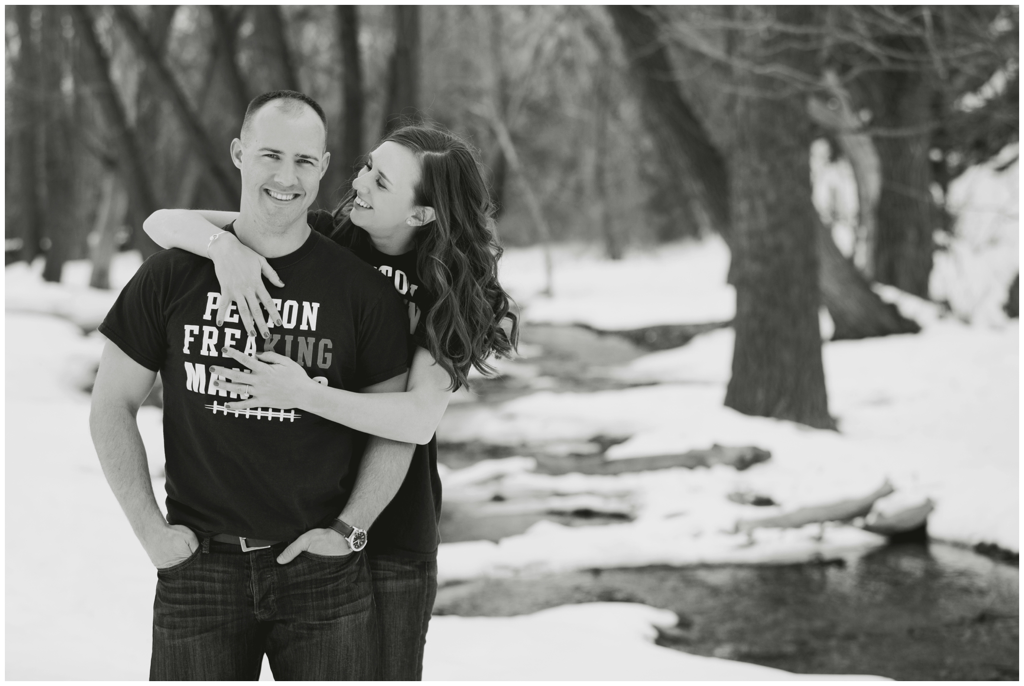 Denver engagement photography at Matthews Winters Park by Plum Pretty Photography