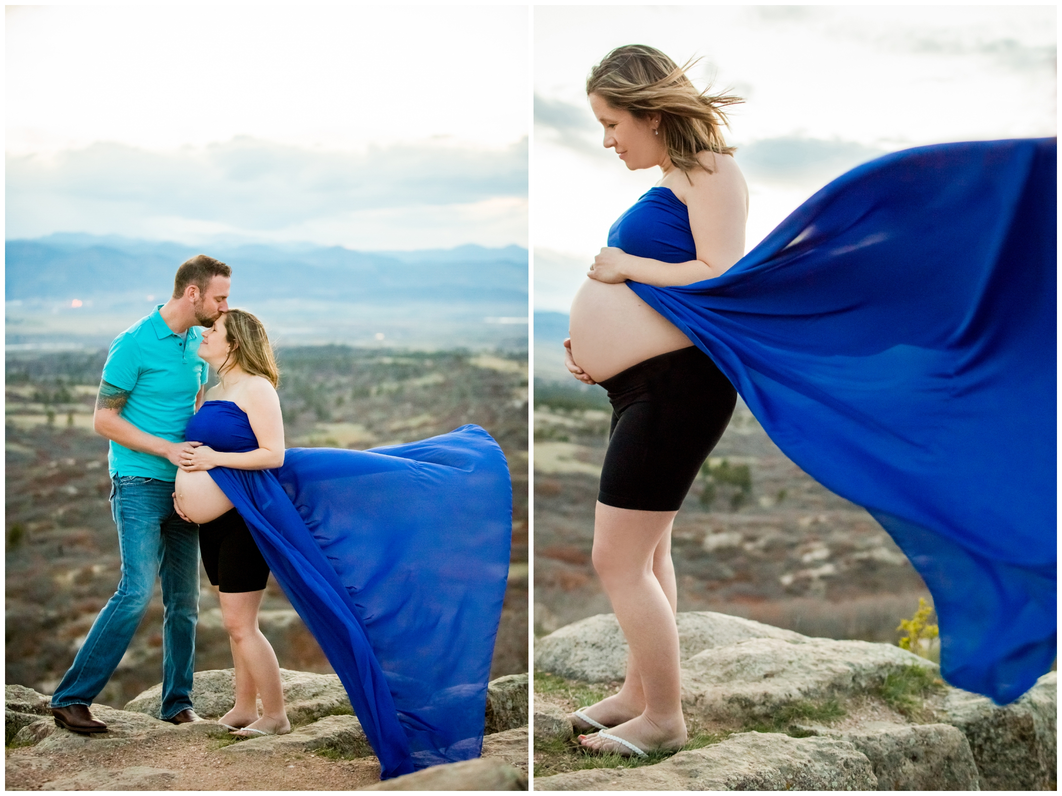Colorado maternity photos by Plum Pretty Photography 