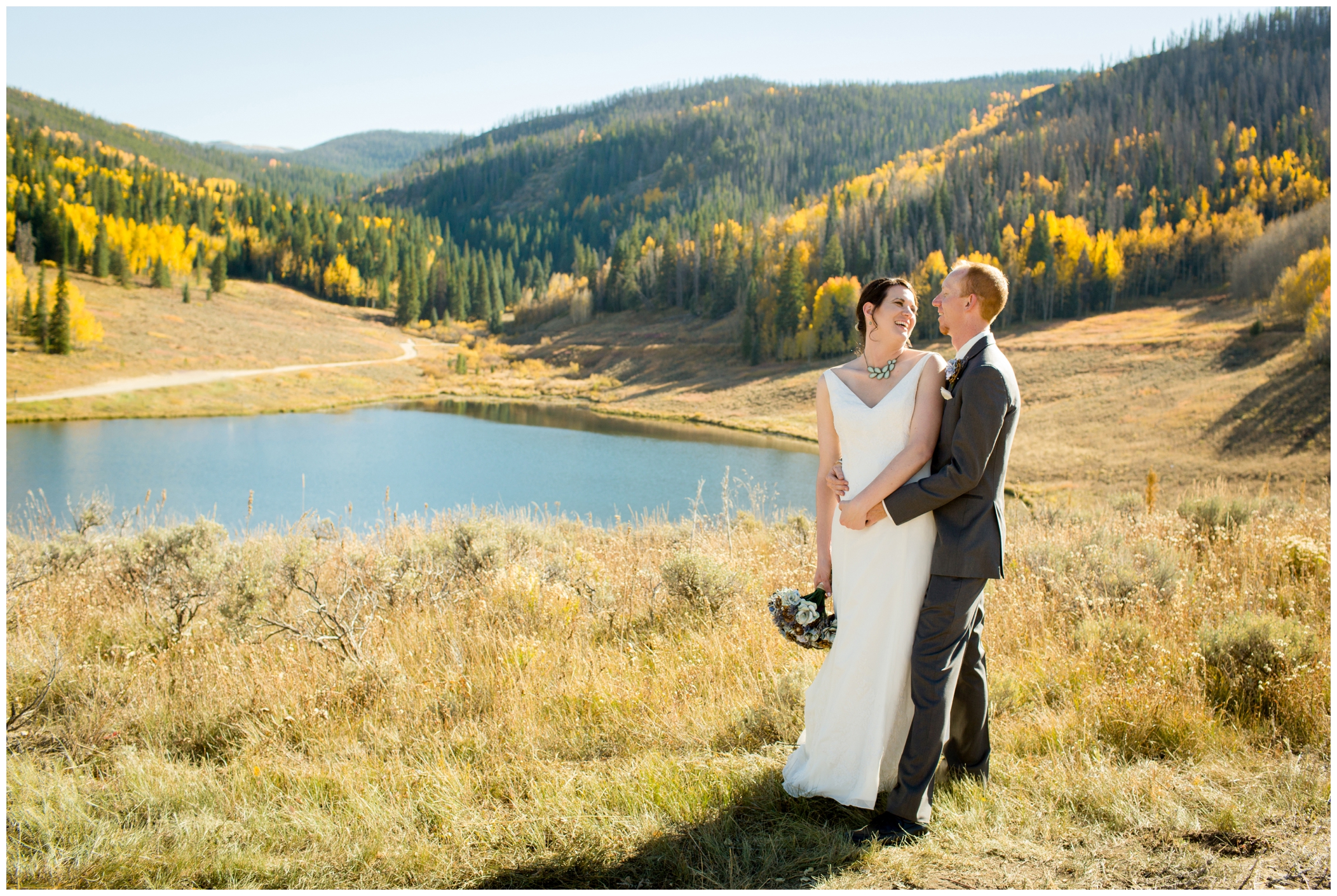 Winter Park wedding photos at YMCA of the Rockies by Colorado photographer Plum Pretty Photography