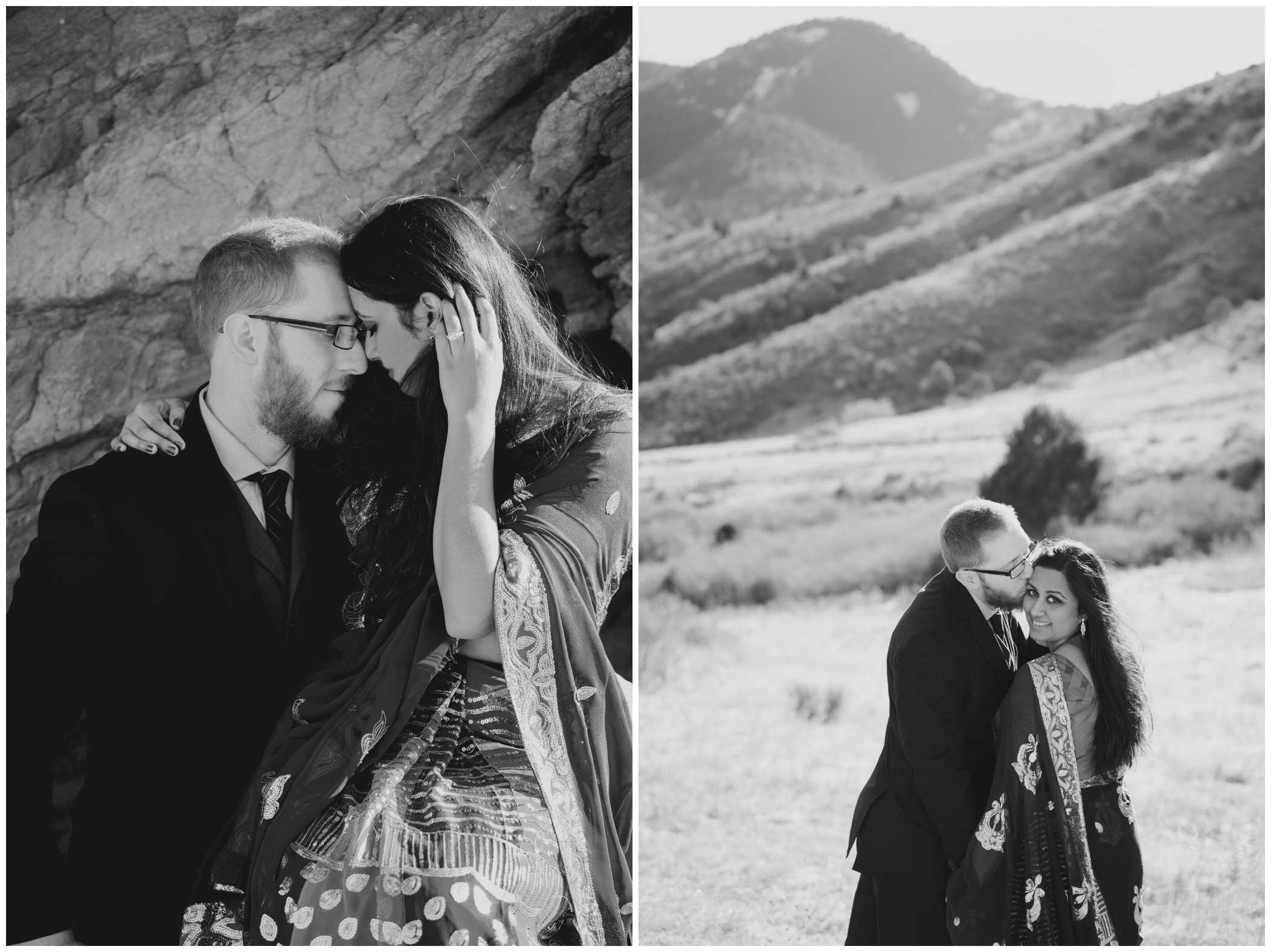 Red Rocks engagement photos