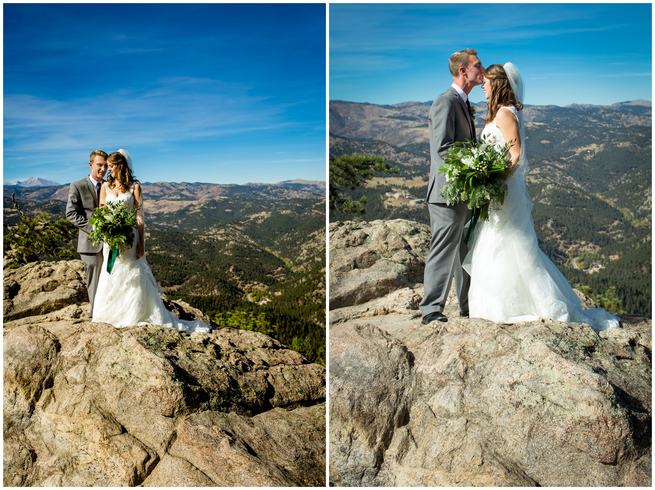 Flagstaff Mountain Boulder wedding photos
