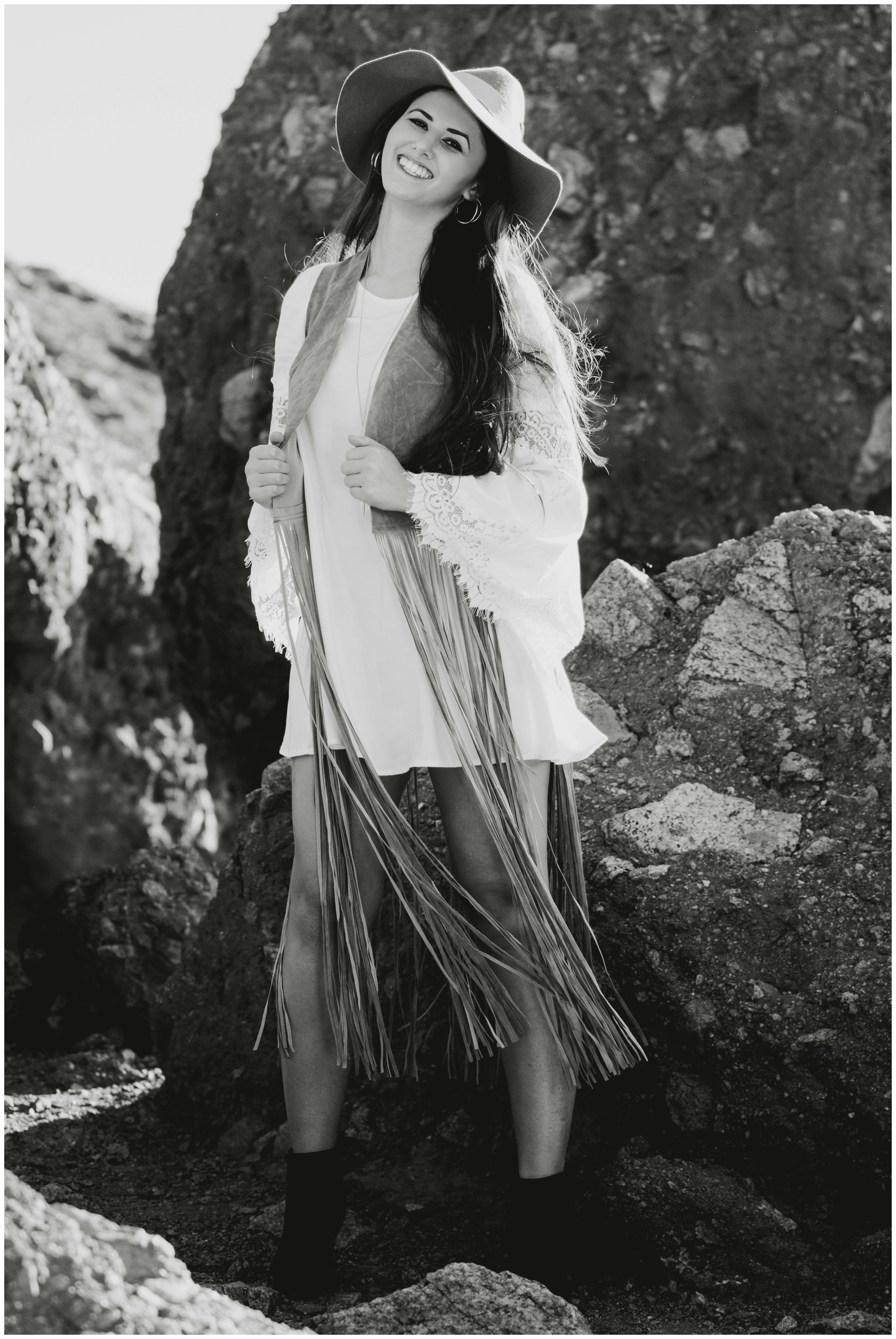 CO senior photography at Red Rocks Amphitheater 