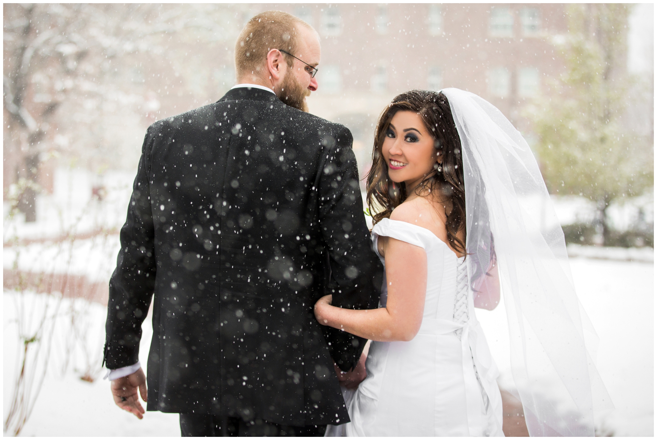 snowy Colorado wedding inspiration