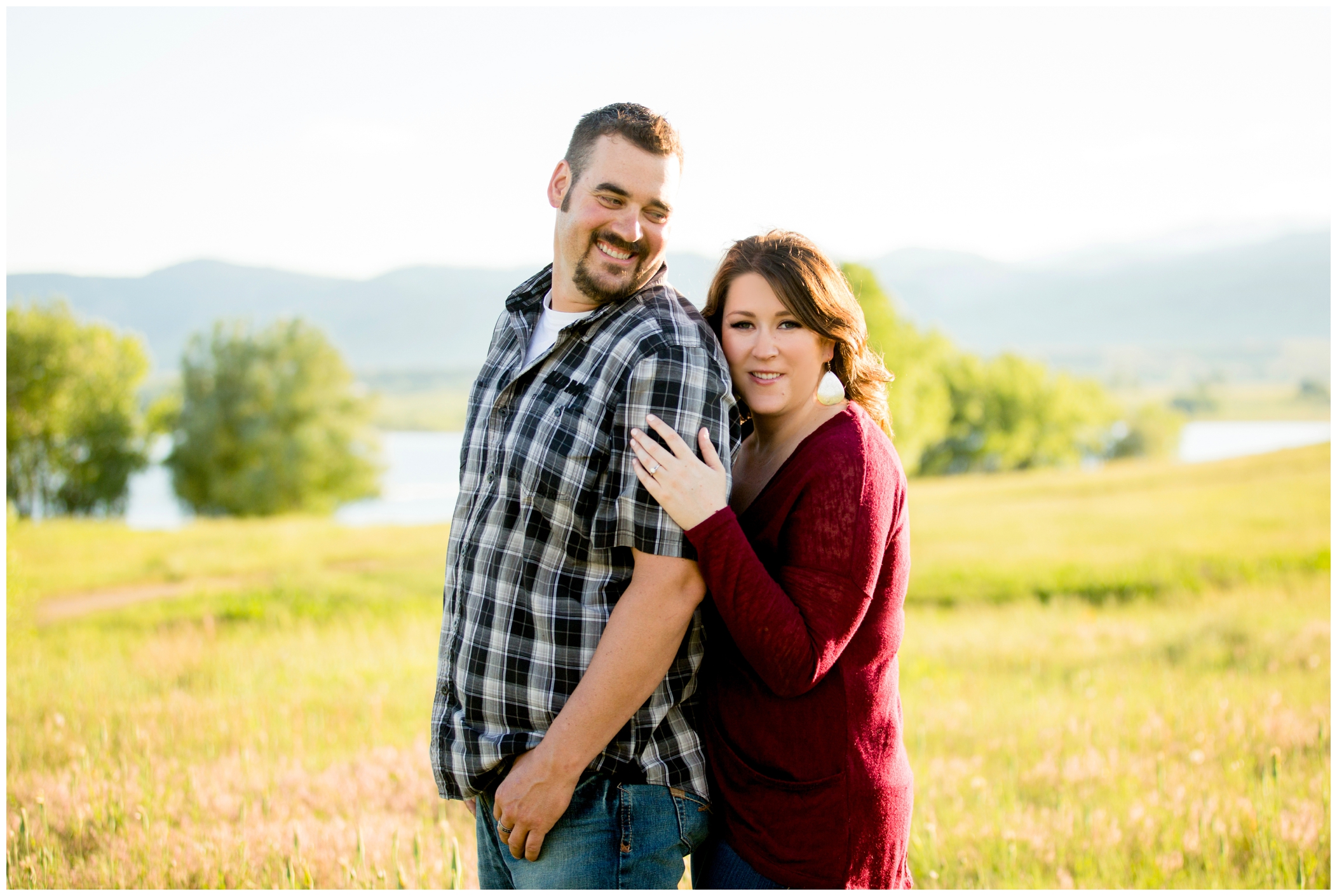 Longmont engagement photography at Coot Lake by Plum Pretty Photography 