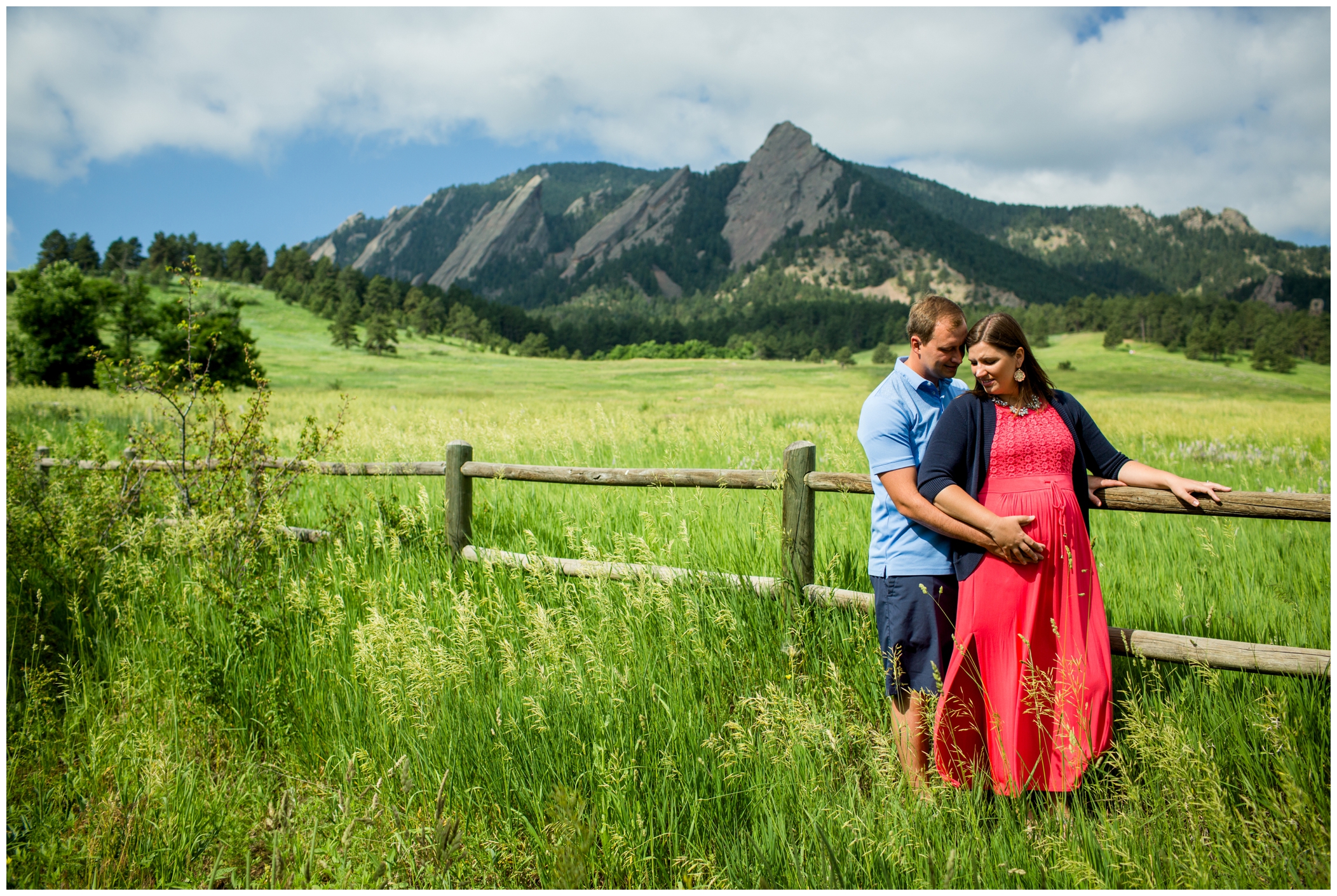 maternity photos in Boulder by Colorado portrait photographer Plum Pretty Photography 