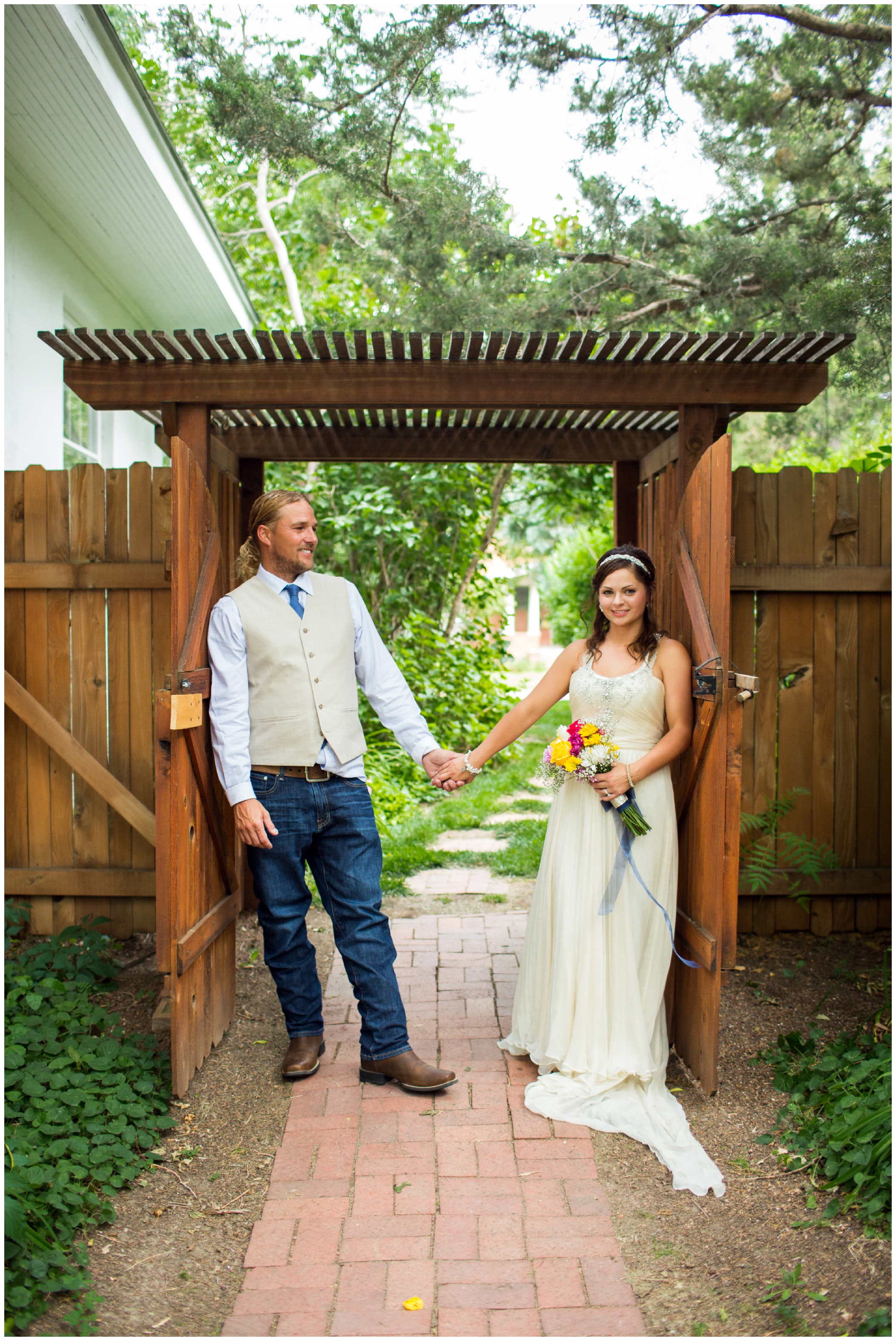Longmont backyard wedding inspiration