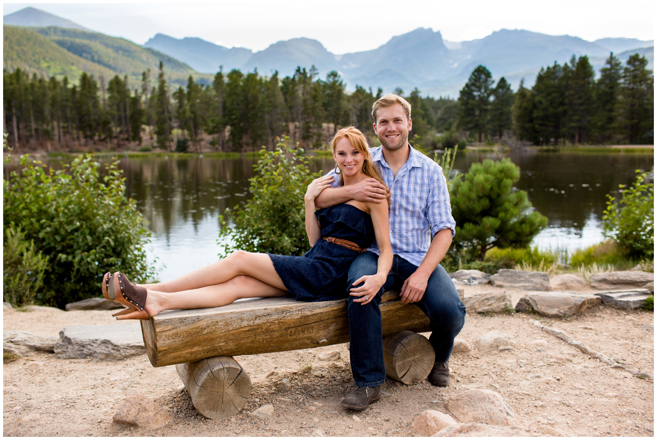 Colorado engagement photography in Rocky Mountain National Park