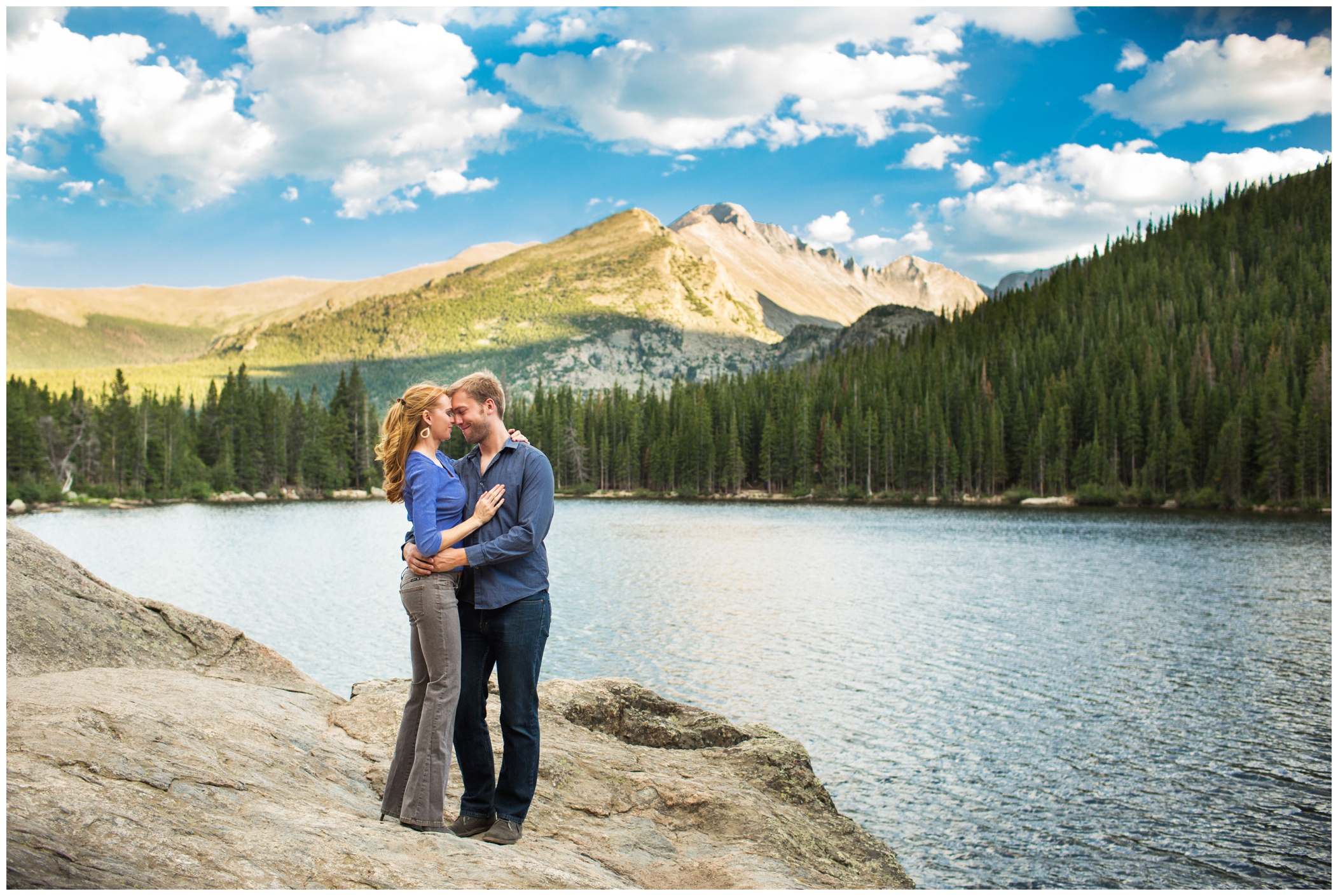 Colorado engagement photos by Estes Park photographer Plum Pretty Photography