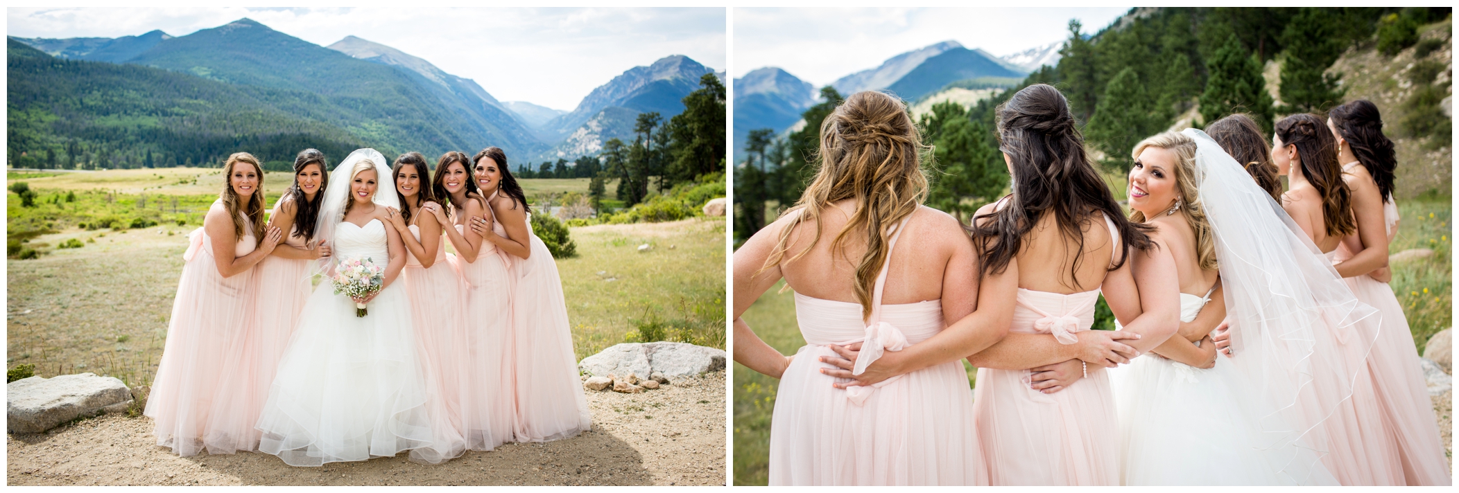 Estes Park wedding photos at Rocky Mountain National Park 