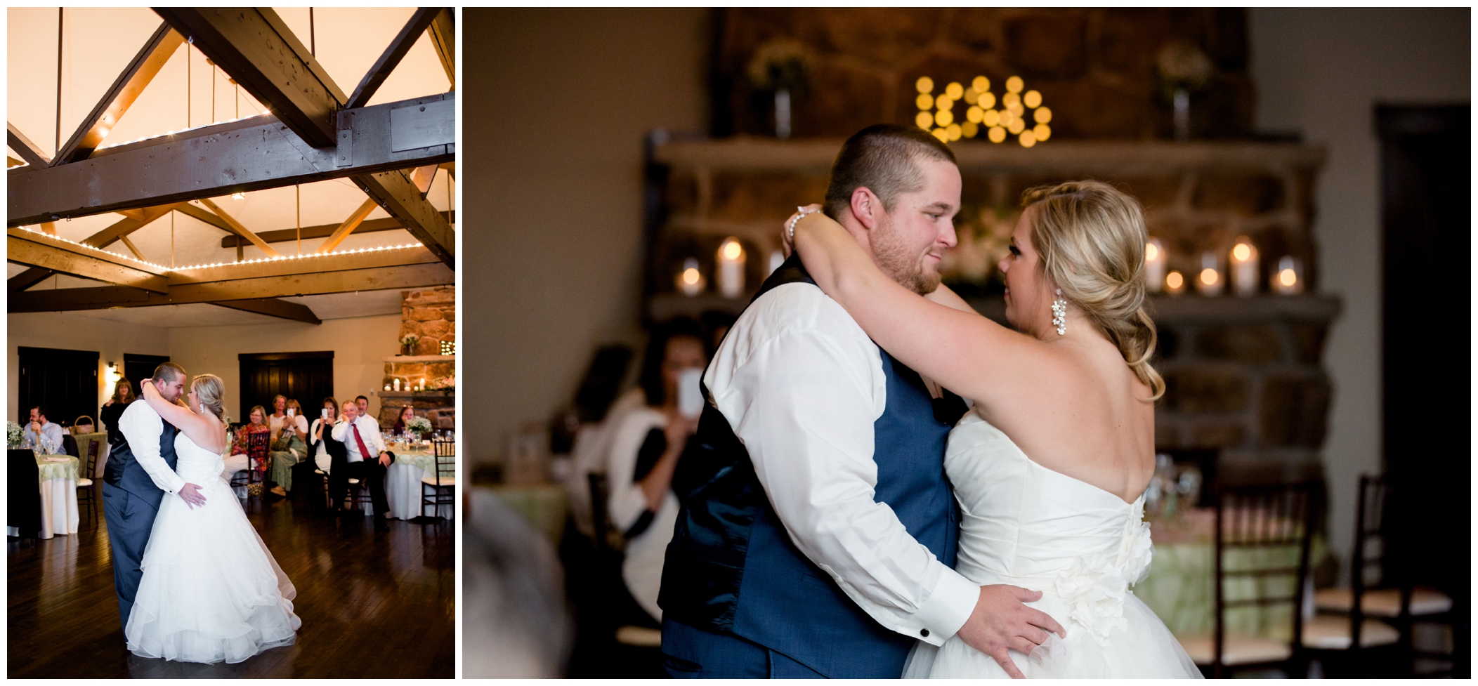 first dance at Mary's Lake Lodge