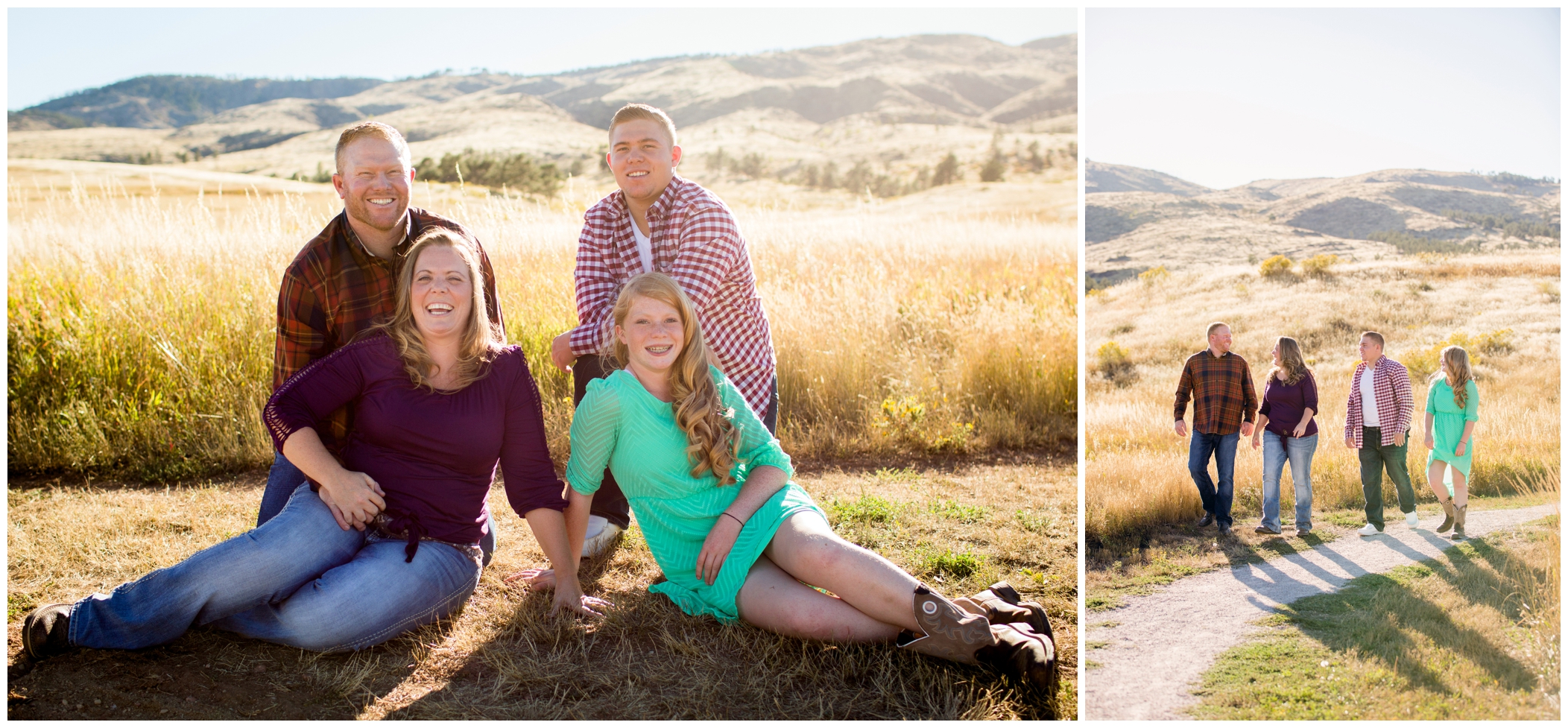 Loveland family photos by Northern Colorado family photographer Plum Pretty Photography 