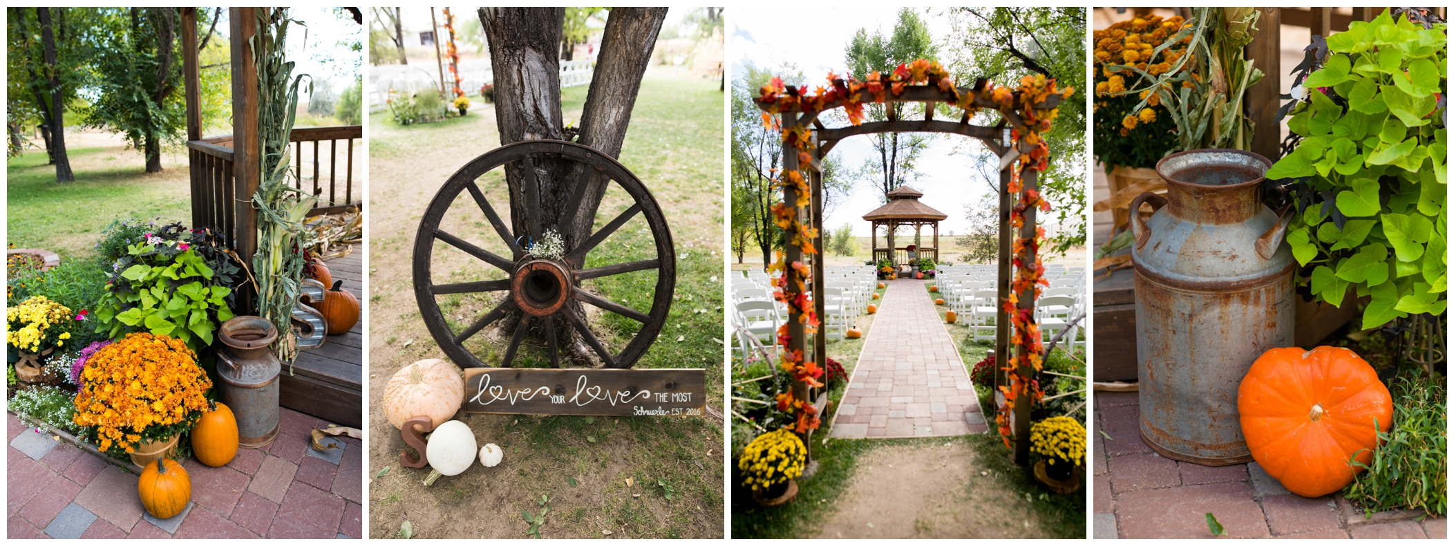 Country Kiss Weddings photos by Colorado wedding photographer Plum Pretty Photography