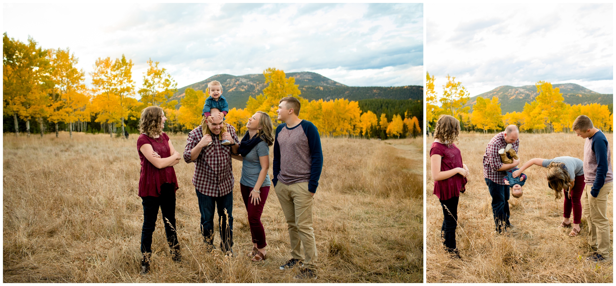 Colorado mountain family photography 