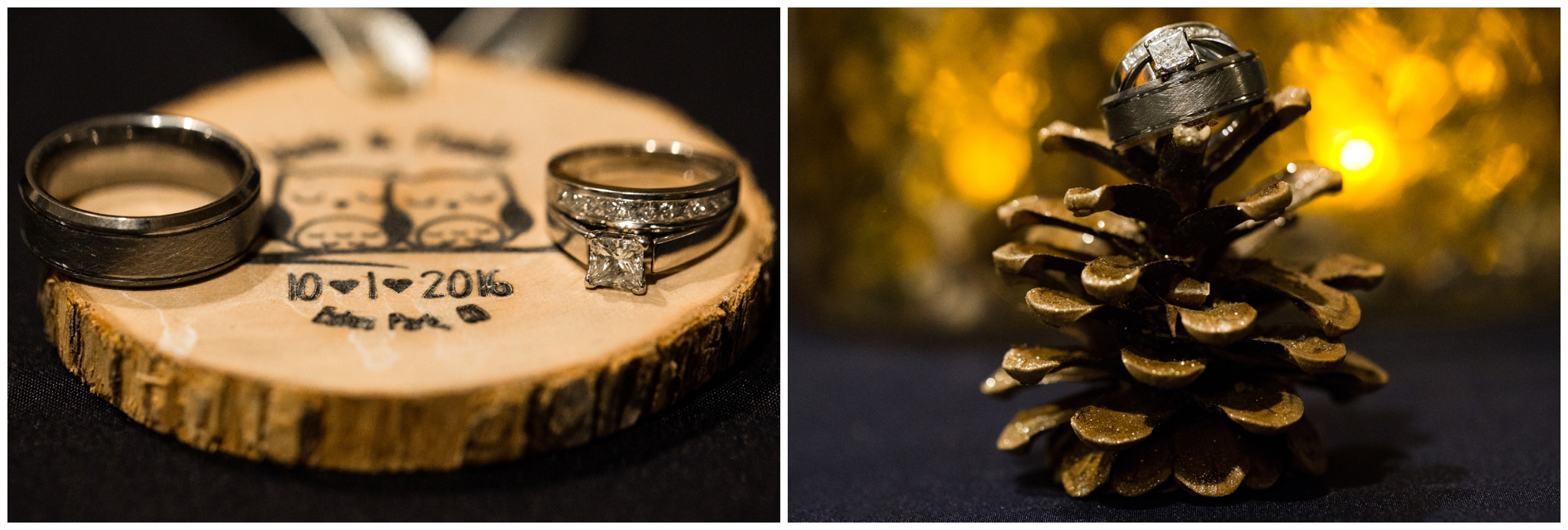 creative wedding ring photo by Plum Pretty Photography