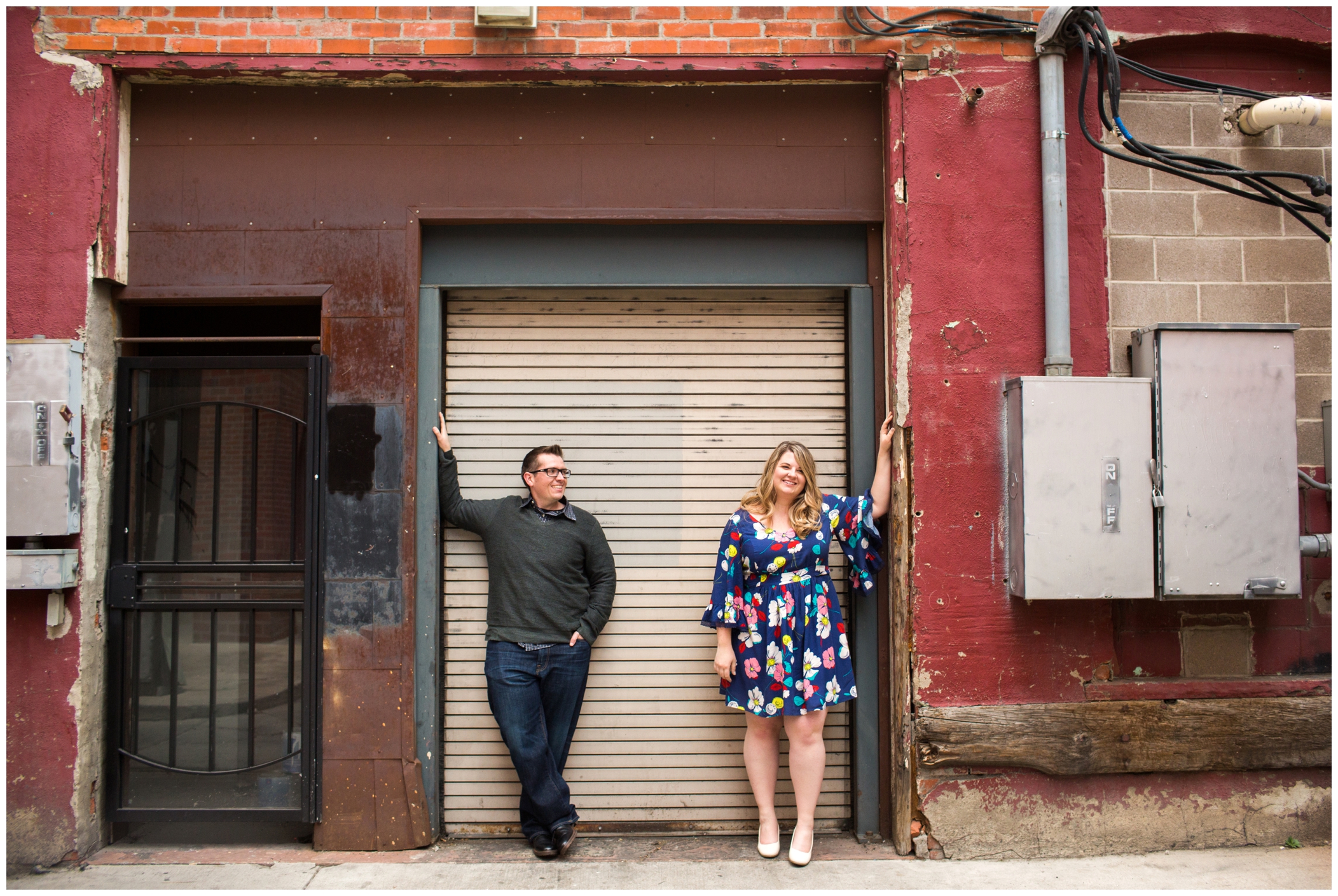 Urban engagement photography Denver by Plum Pretty Photography