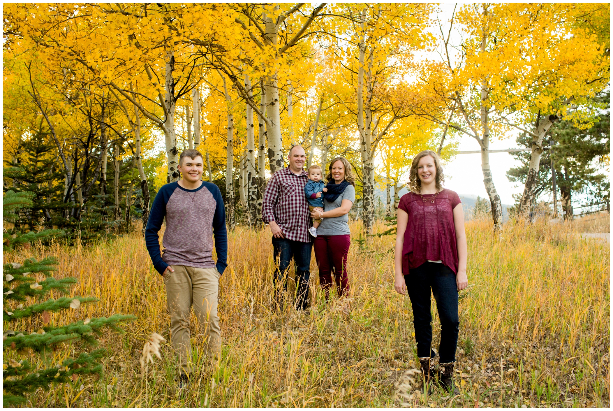 Evergreen Colorado family photos