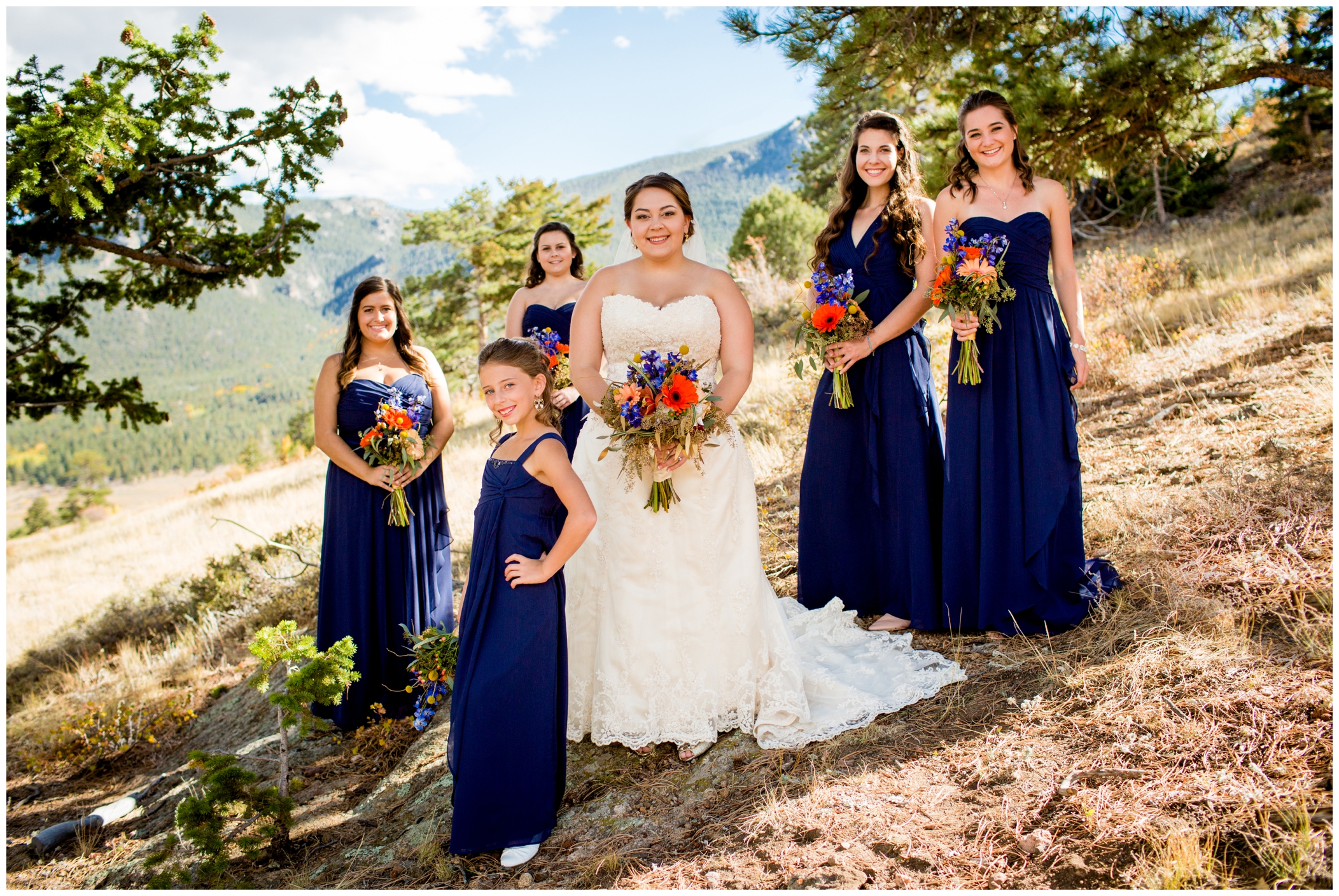 Estes Park wedding photos at Taharaa Mountain Lodge by Plum Pretty Photography