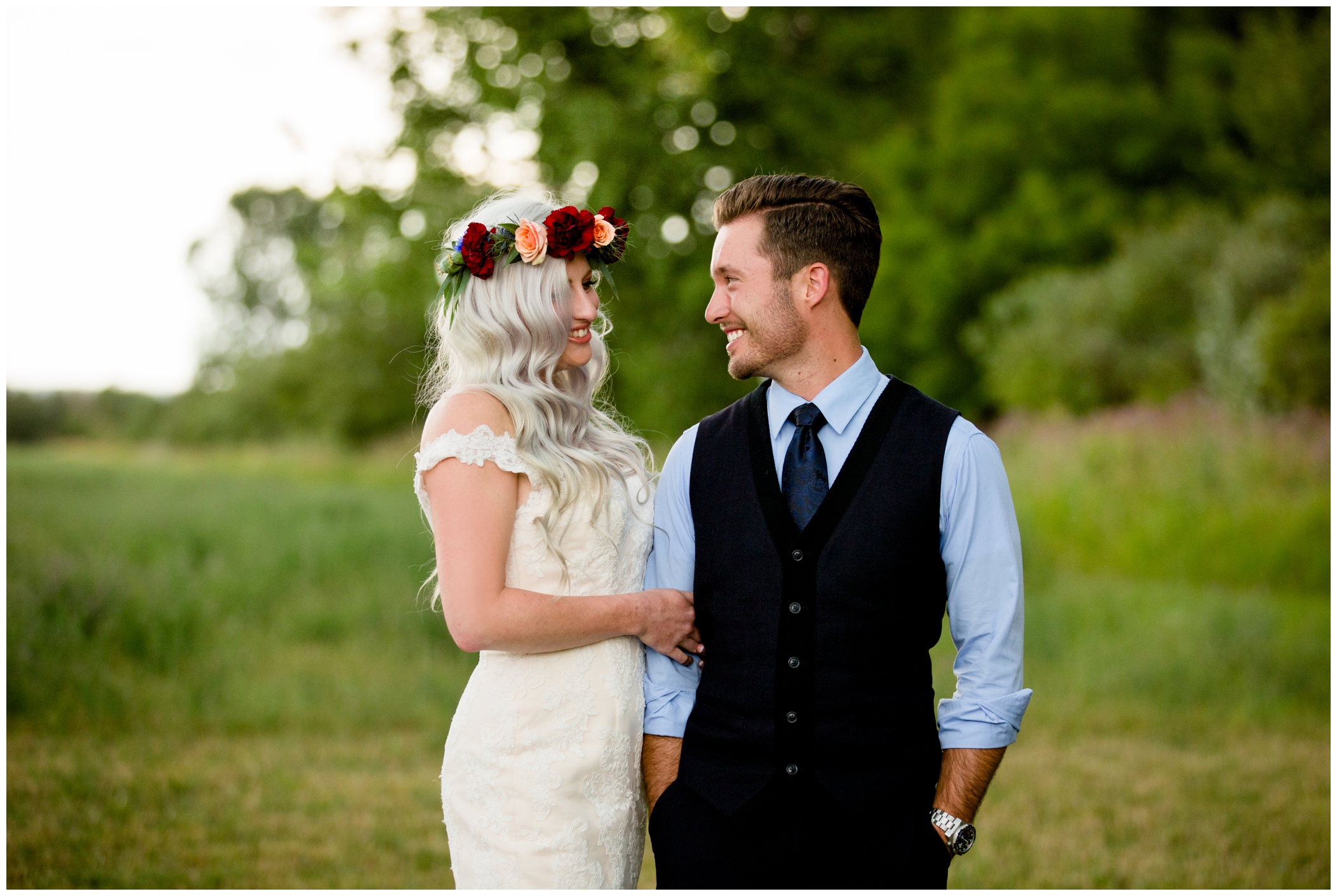 Longmont wedding photos at Lone Hawk Farm by Plum Pretty Photography