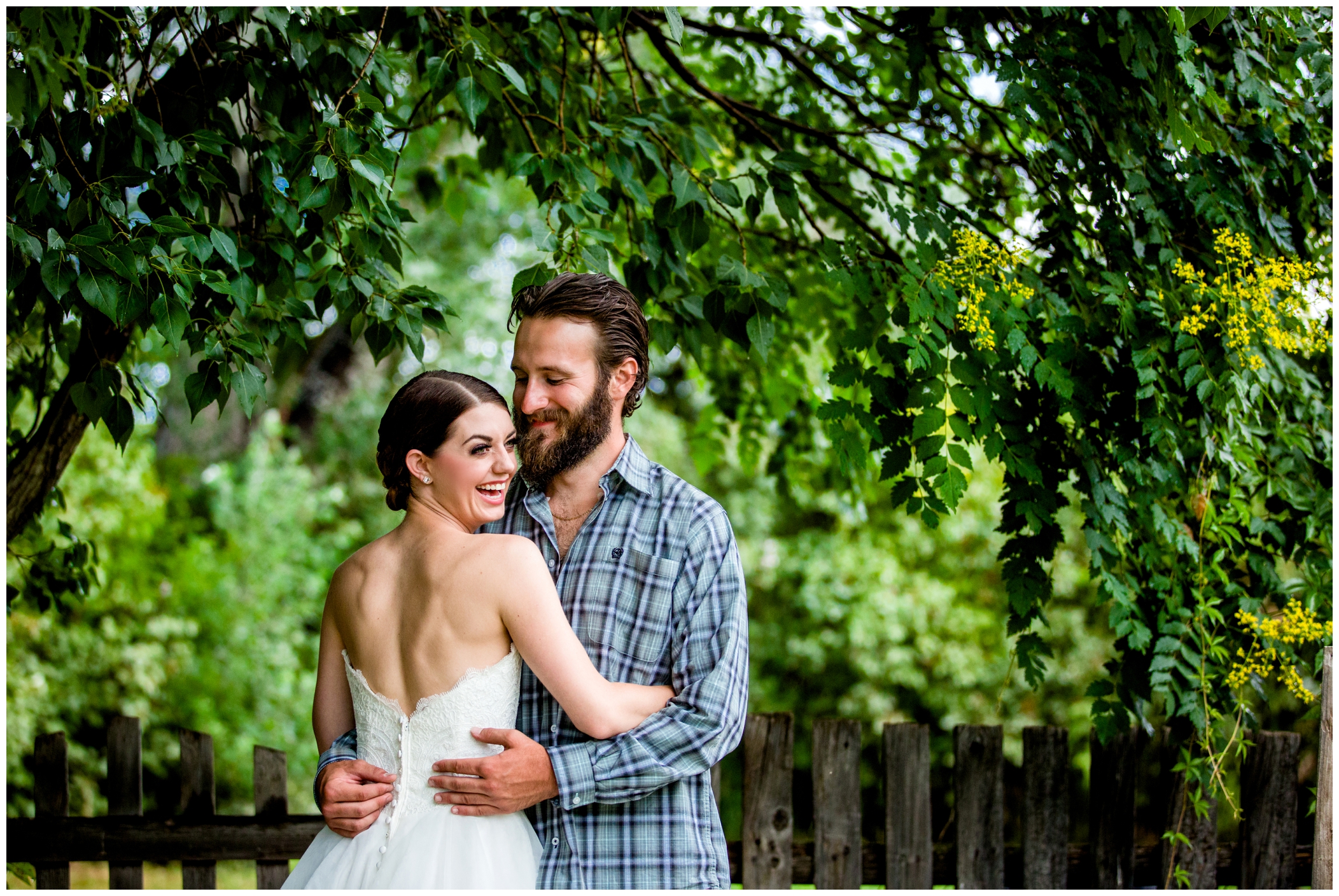 Longmont wedding photography at Lone Hawk Farm by Plum Pretty Photography.