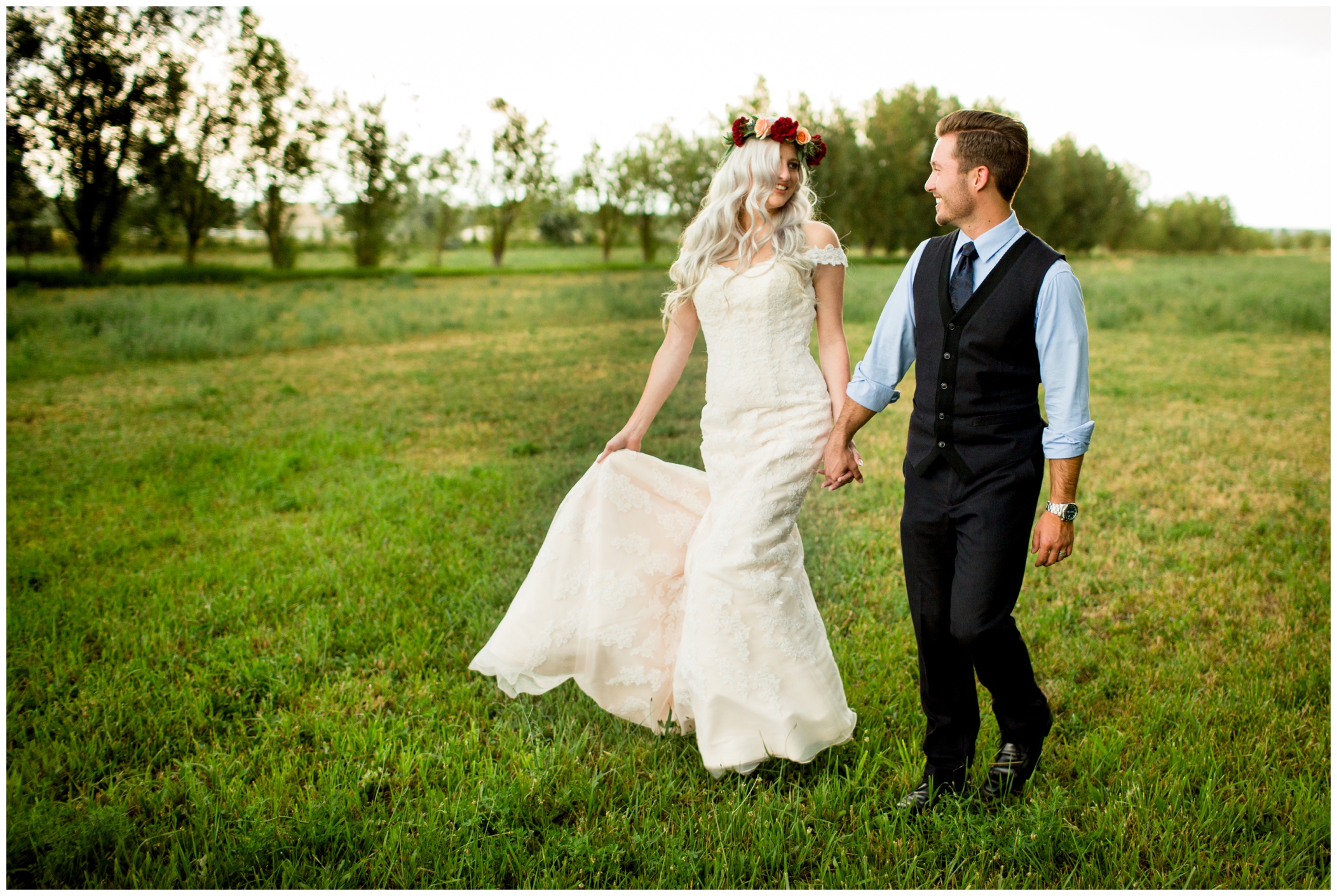 Longmont wedding photography at Lone Hawk Farm