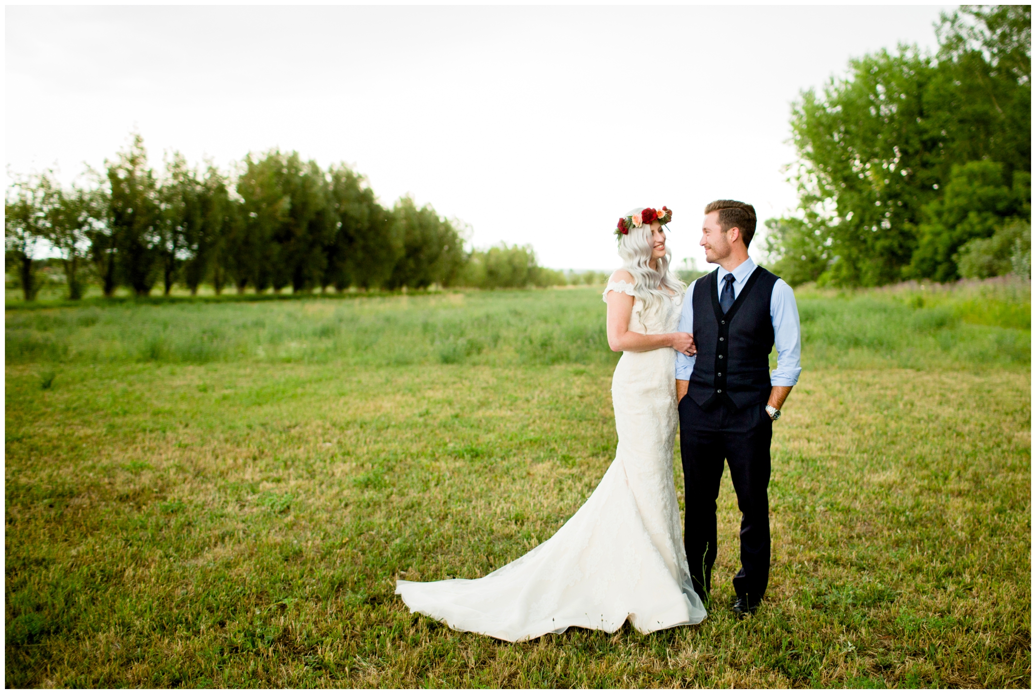 Longmont wedding photos at Lone Hawk Farm by Plum Pretty Photography