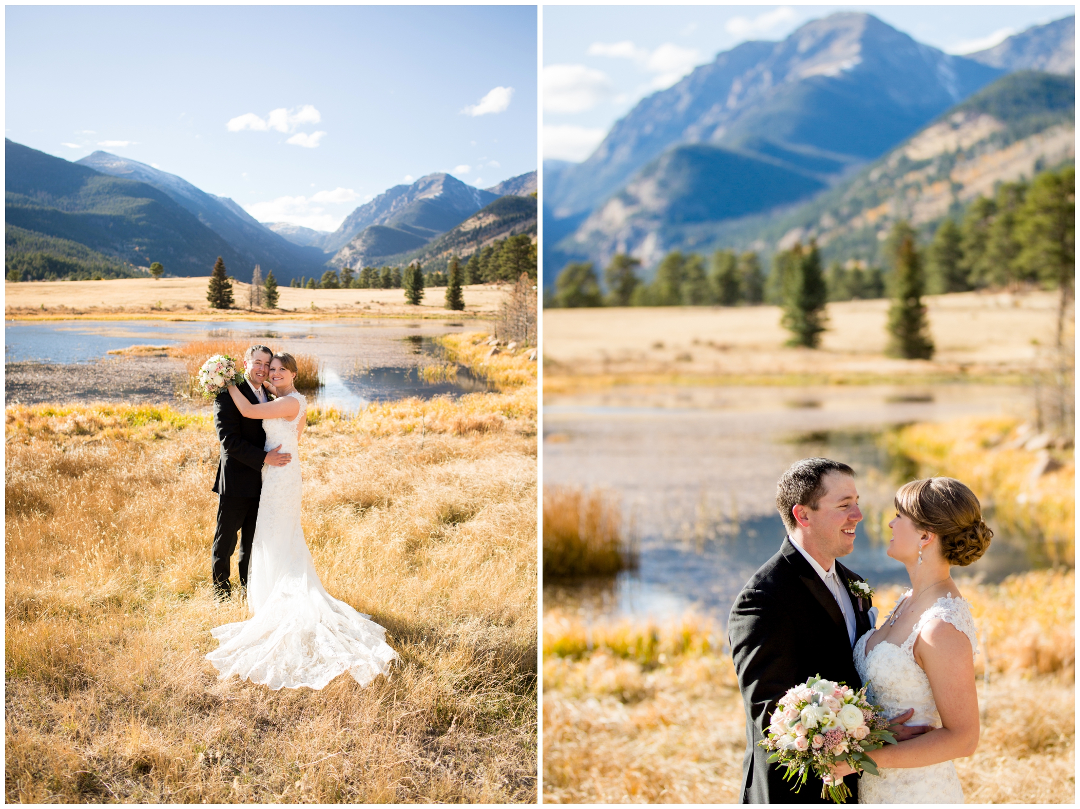 Estes Park, Colorado wedding photos 
