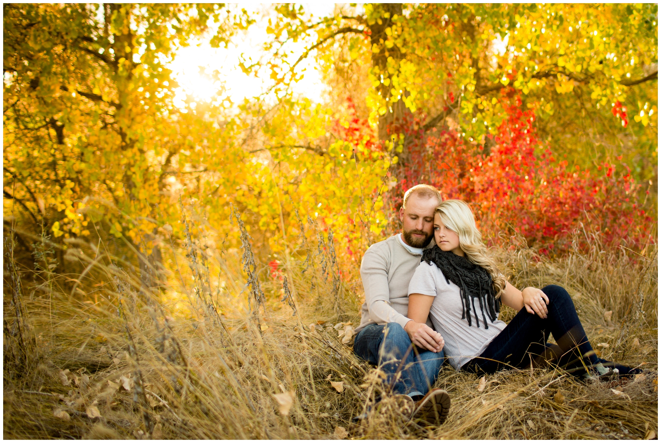 Ft. Collins engagement photography at Legacy Park