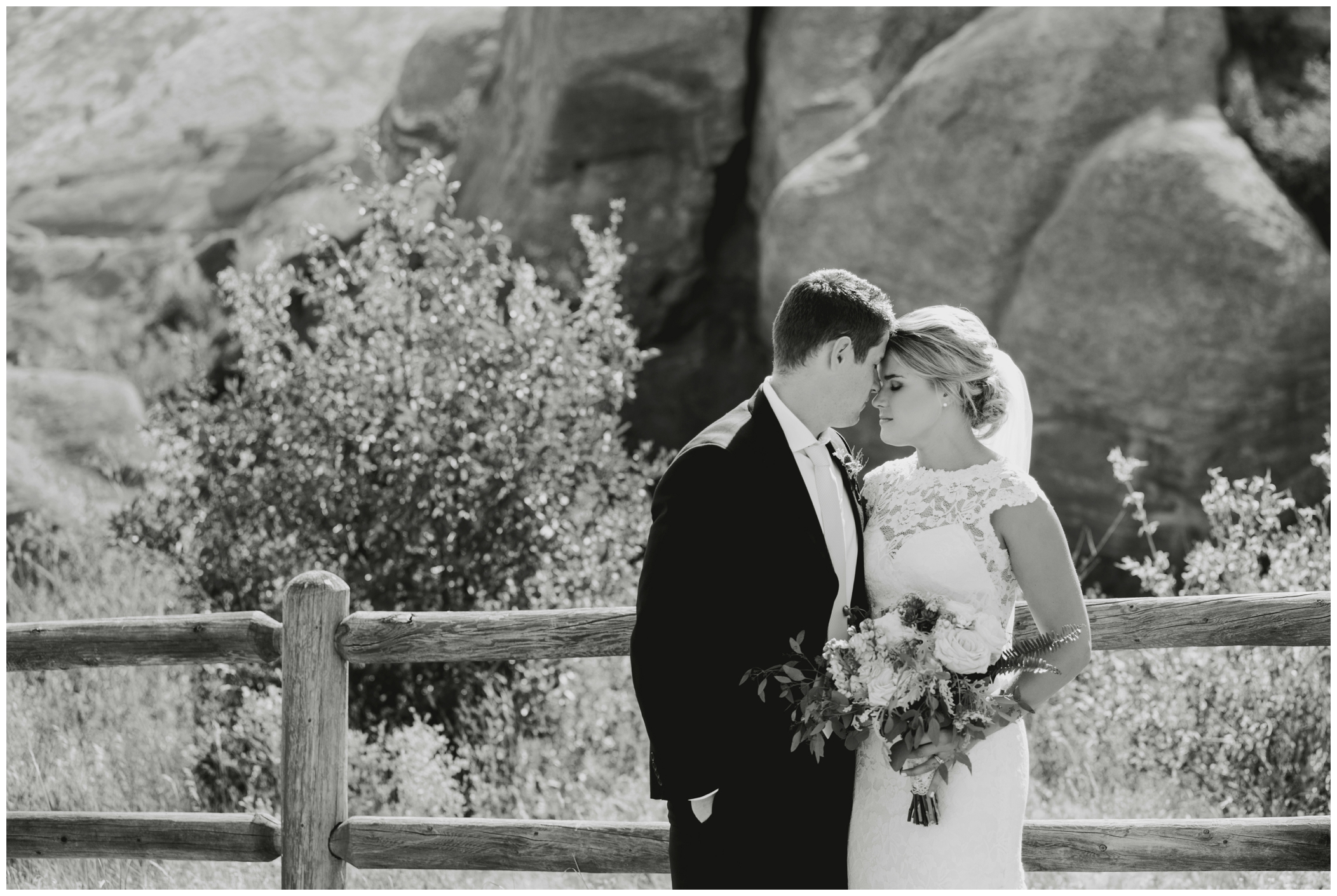 Denver wedding photos at Red Rocks Amphitheater 