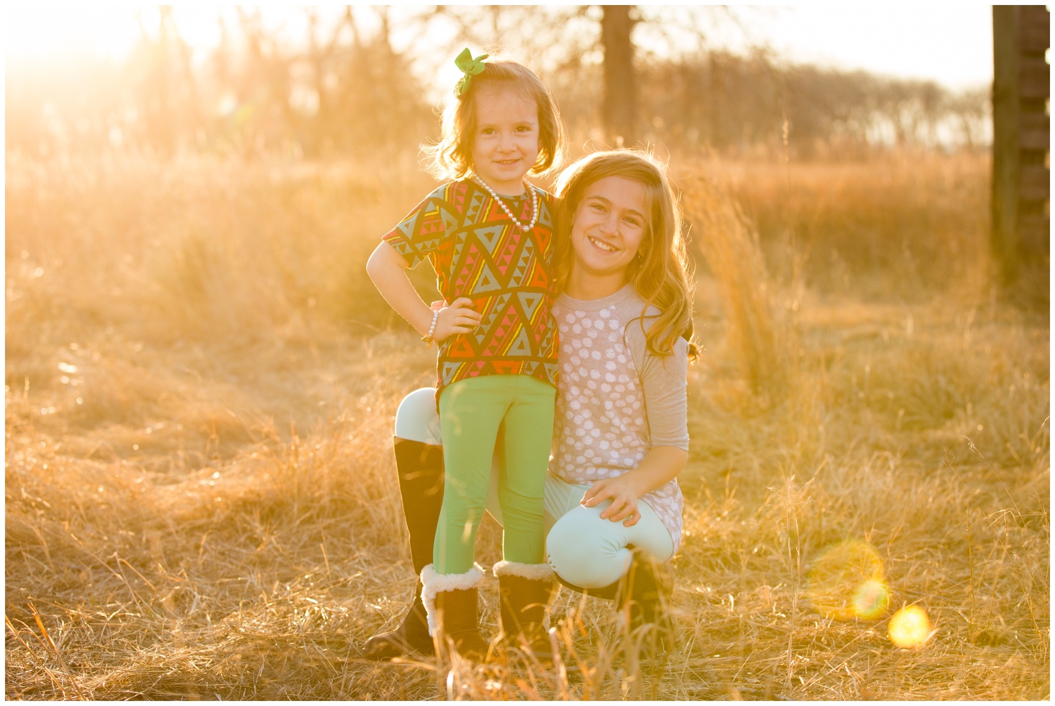 Longmont child photography at Sandstone Ranch