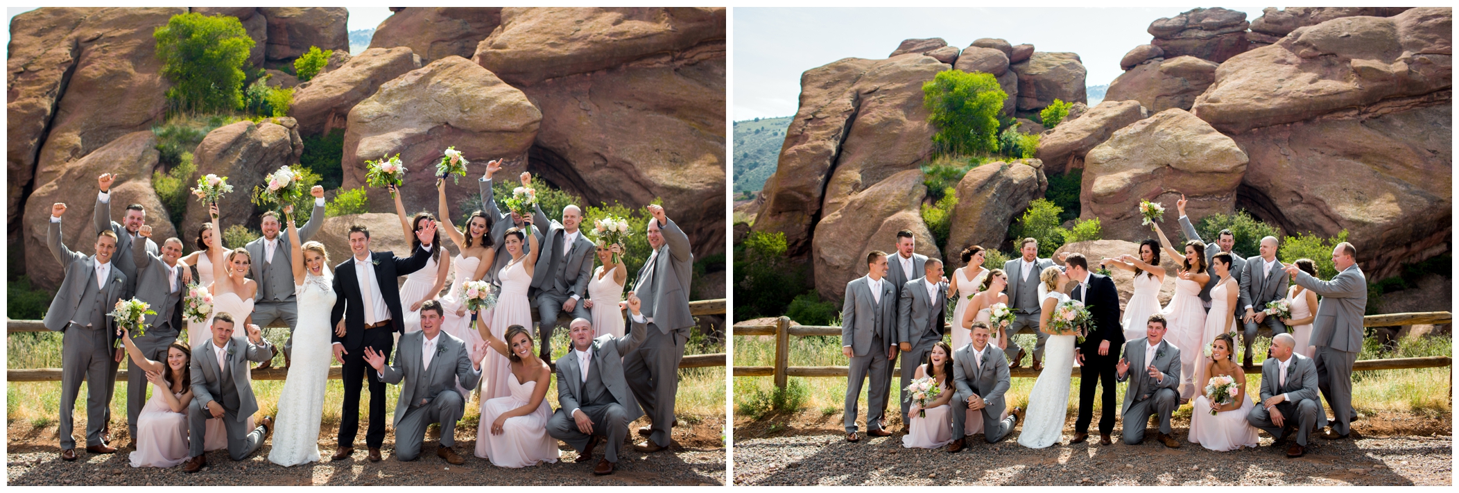 Red Rocks Colorado wedding photos 