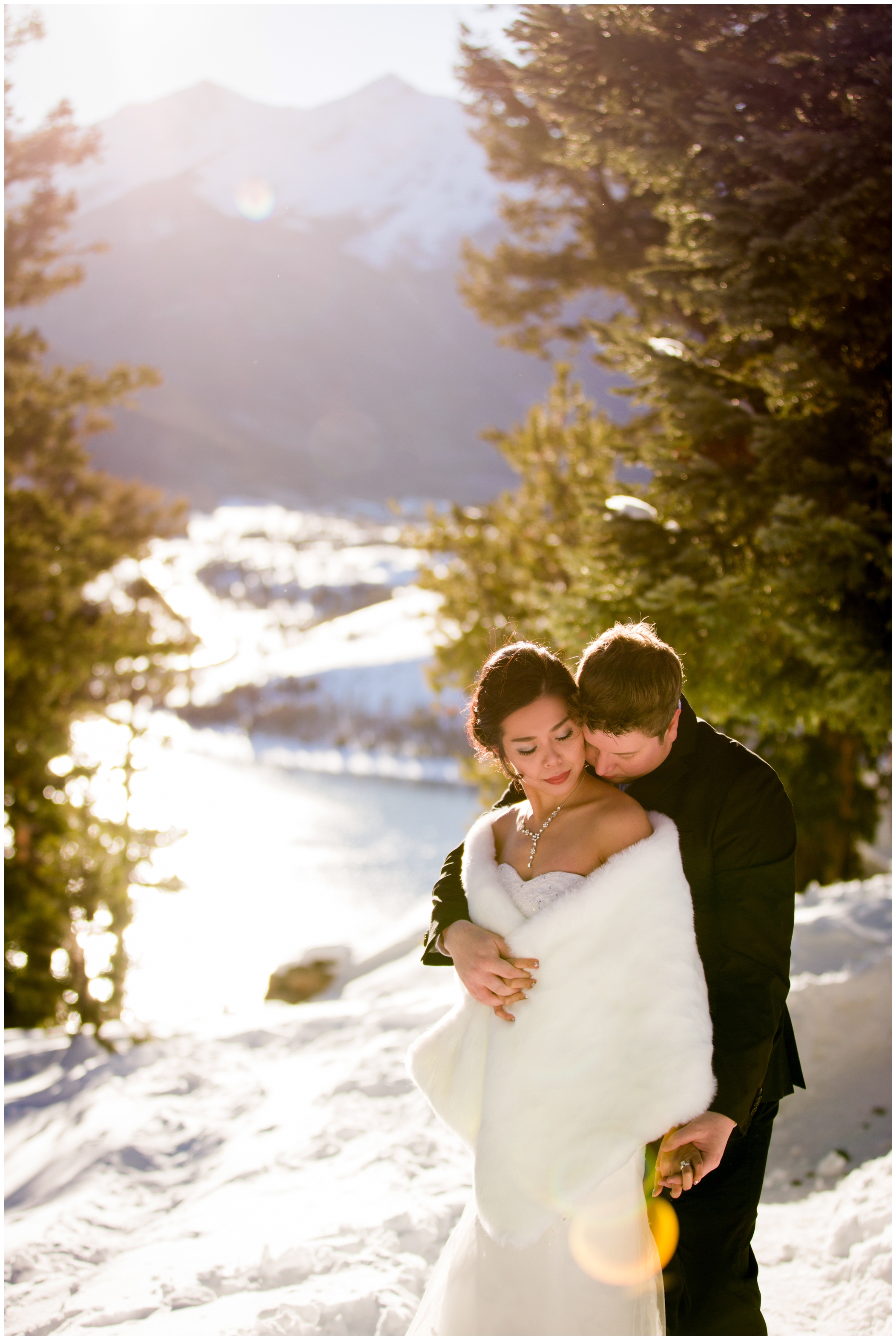 Colorado elopement at Sapphire Point in Breckenridge
