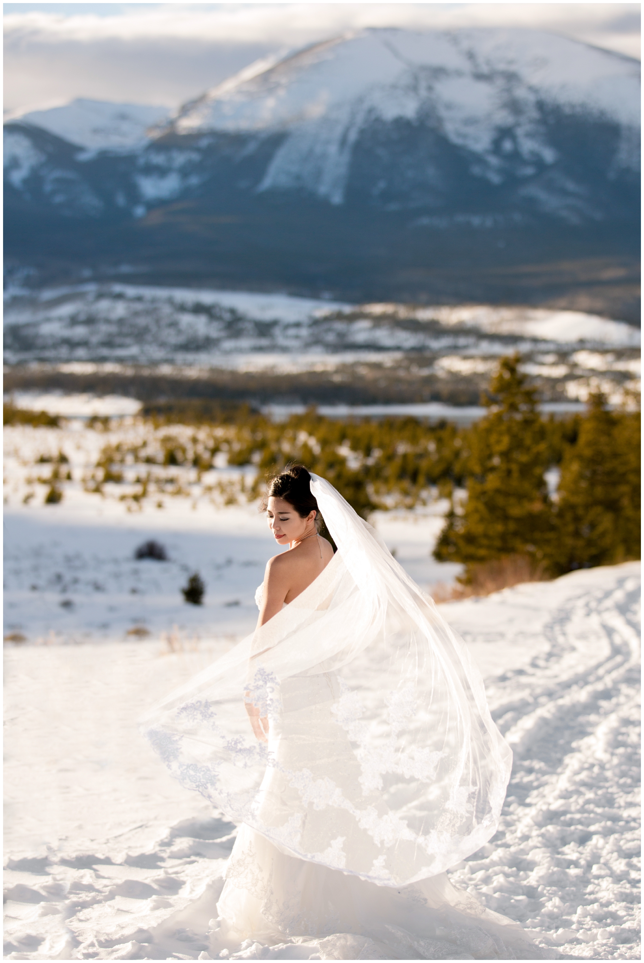 Colorado winter wedding in Breckenridge