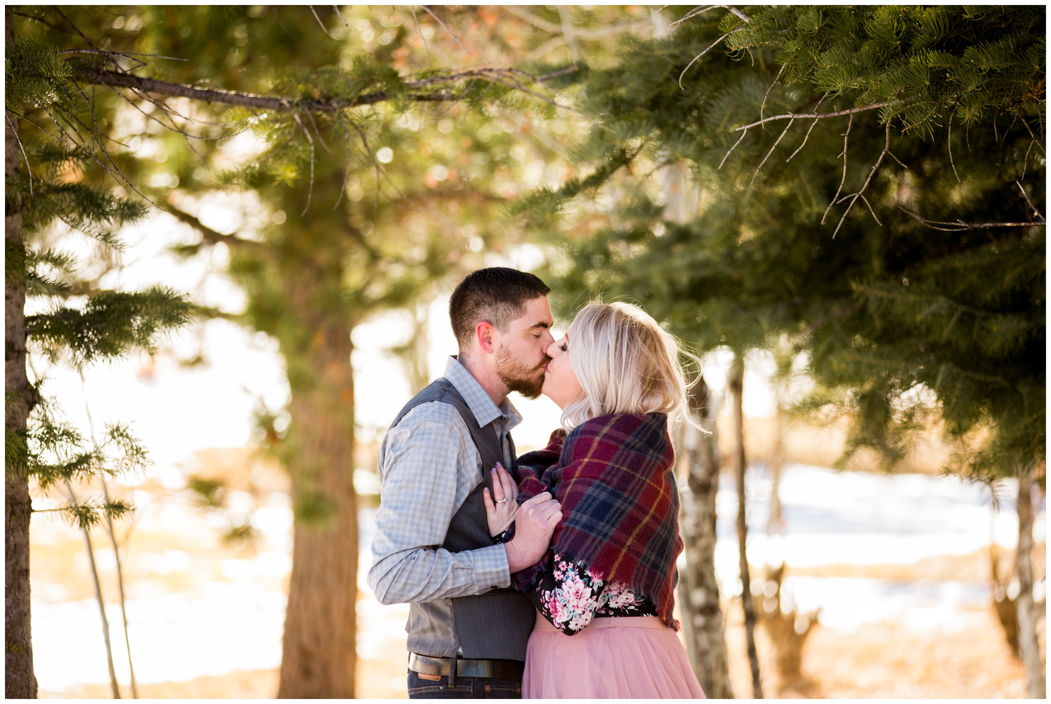 Colorado Springs engagement photos at Flying Horse Ranch by Plum Pretty Photography