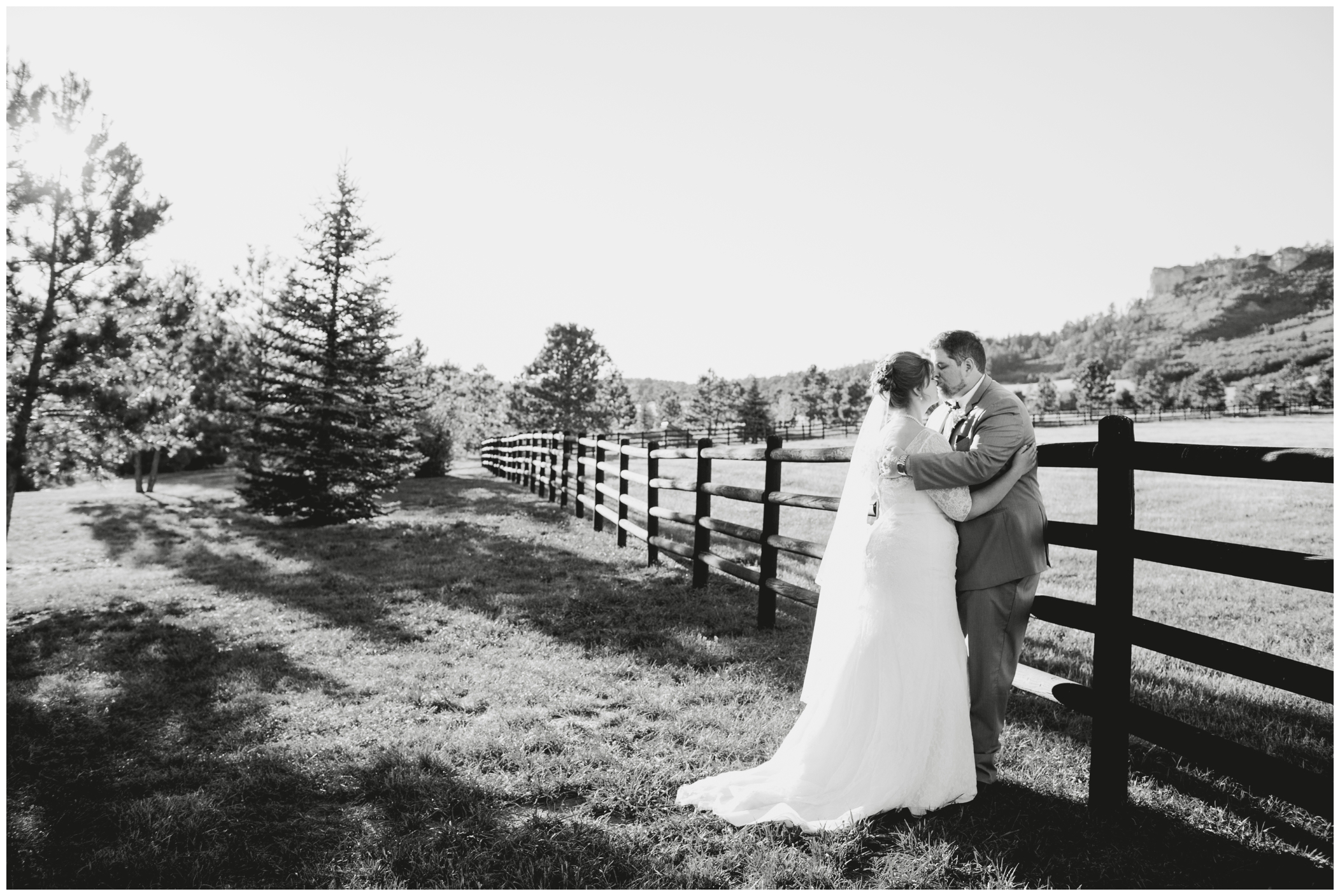 Larkspur wedding pictures by Colorado wedding photographer Plum Pretty Photo 