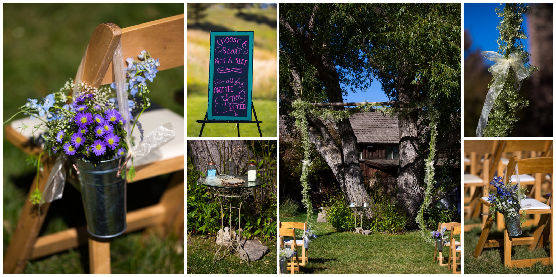 Spruce Mountain Ranch wedding details