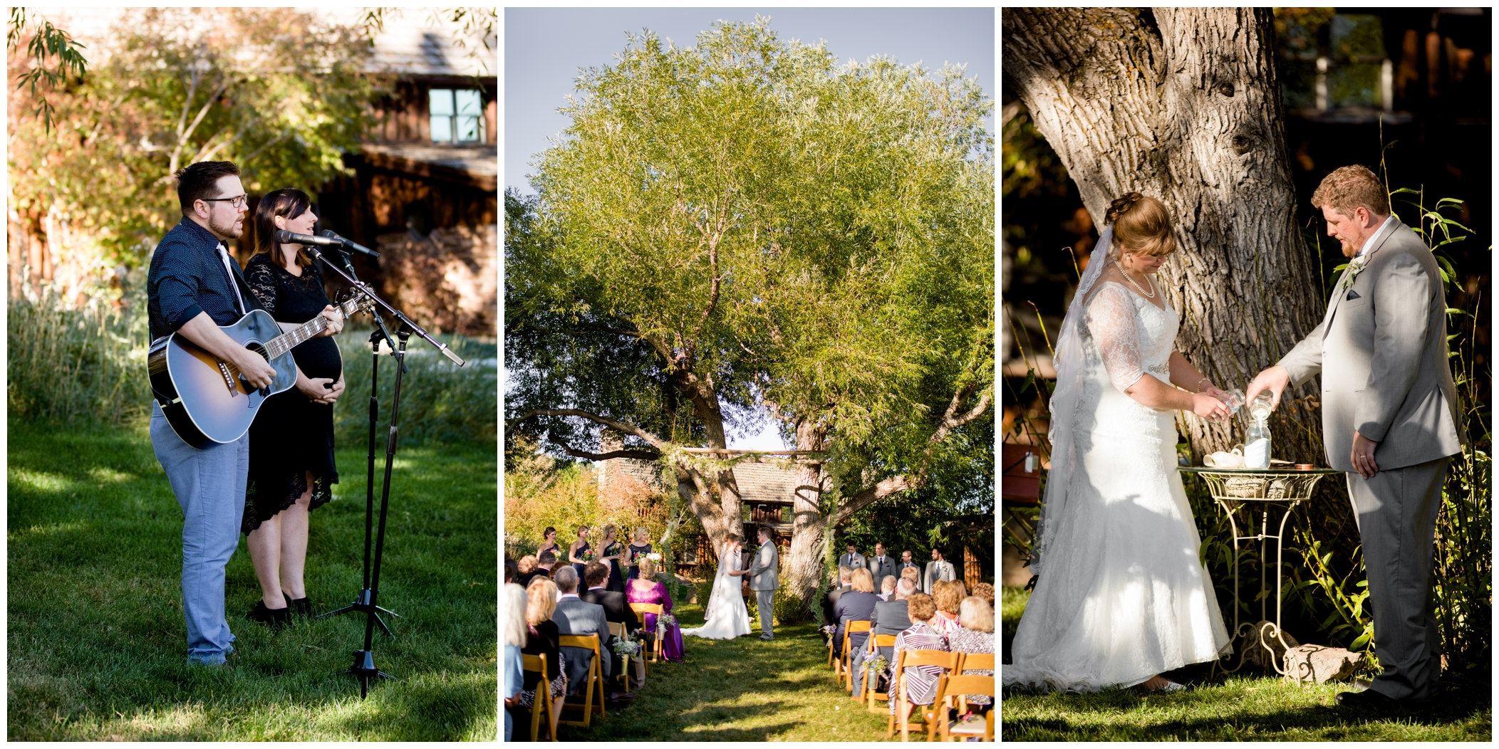 Spruce Mountain Ranch ceremony