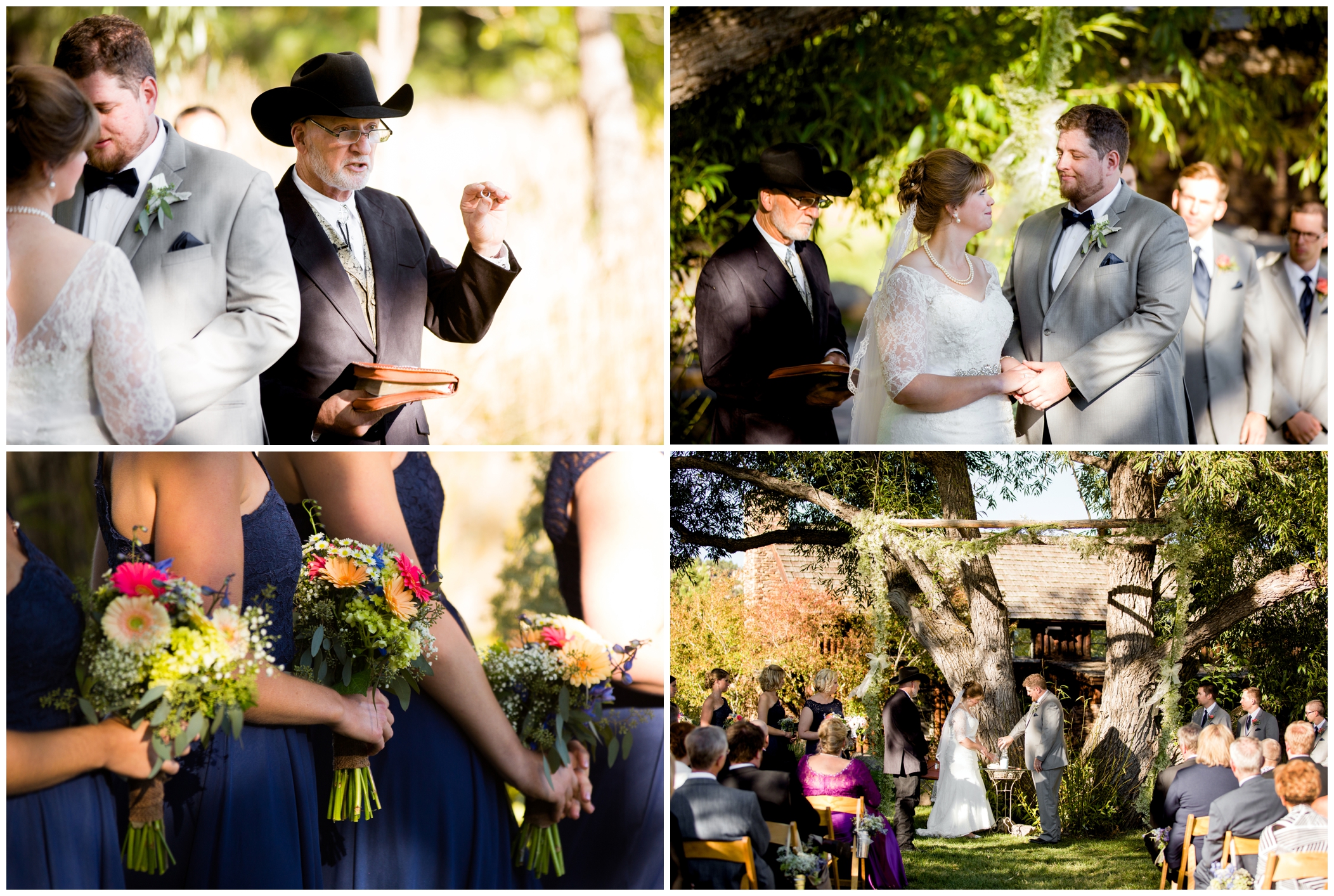 Spruce Mountain Ranch outdoor ceremony 