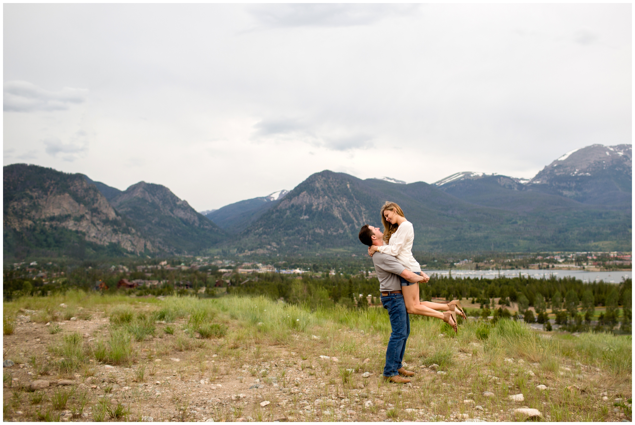 Breckenridge Colorado engagement photography 