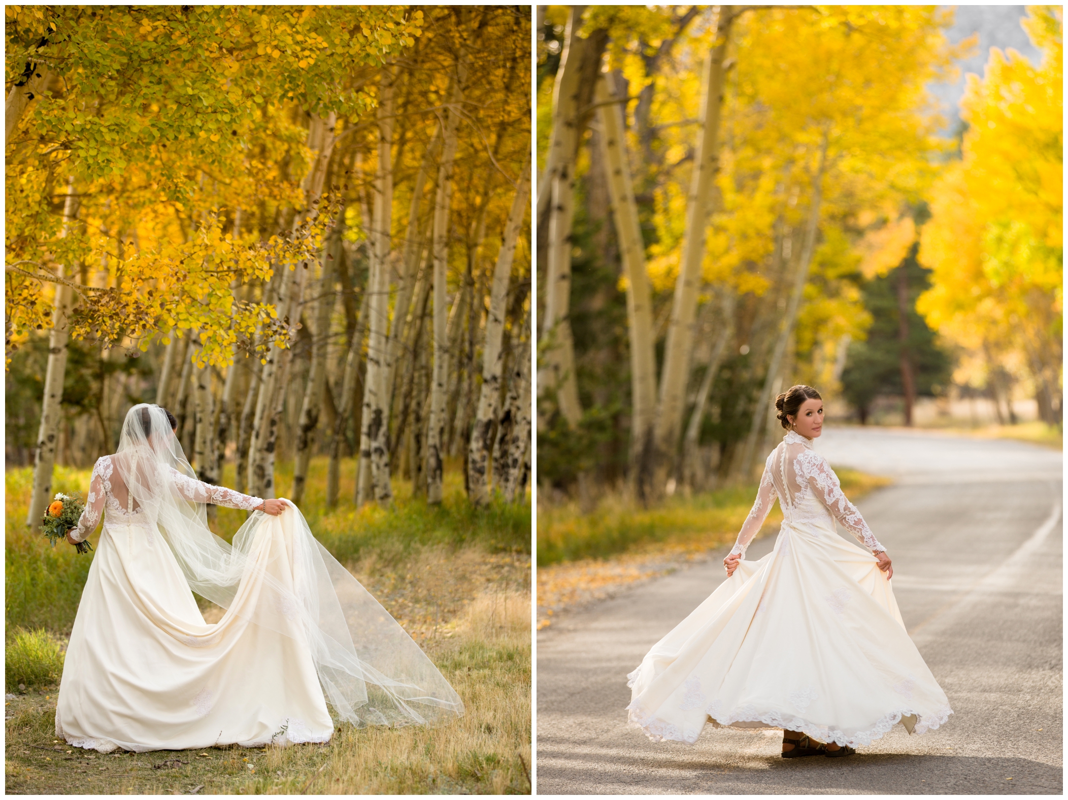 Salida wedding photos at Big Horn Lodge by Colorado wedding photographer Plum Pretty Photography